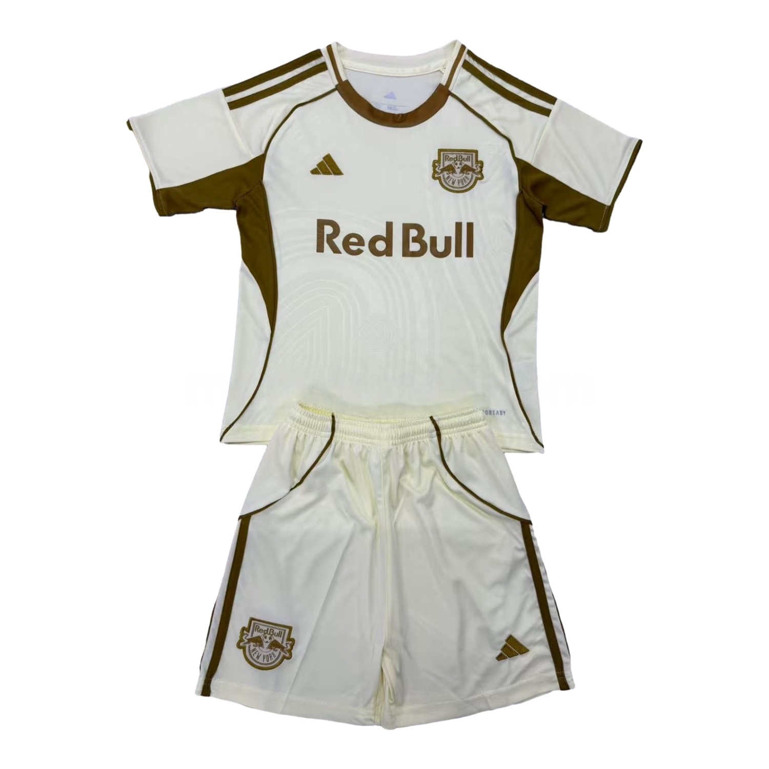 New York Red Bulls 25-26 Light Yellow Pre-Match Training Men's Adult Jersey Set - Fans Version - ManixJersey