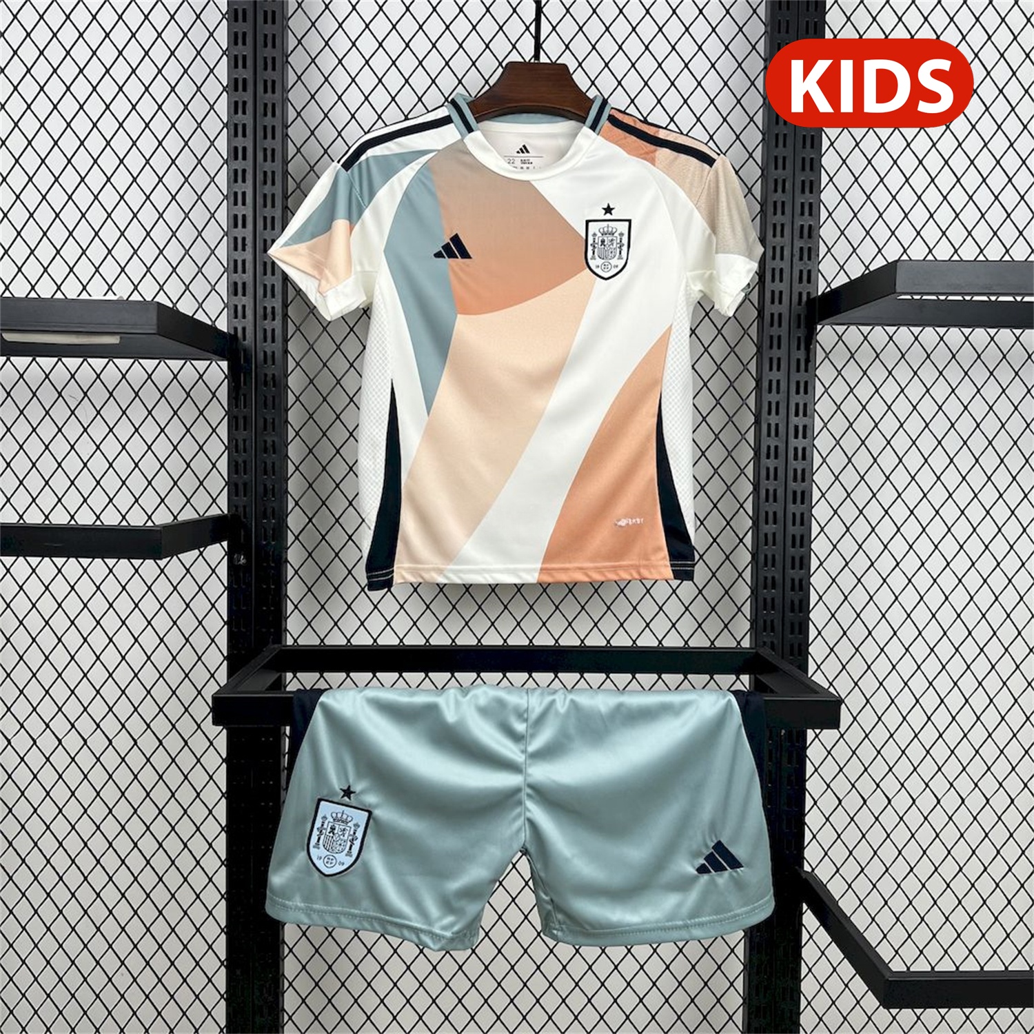 Spain 2025 Women's Team Away Kids Kit - ManixJersey