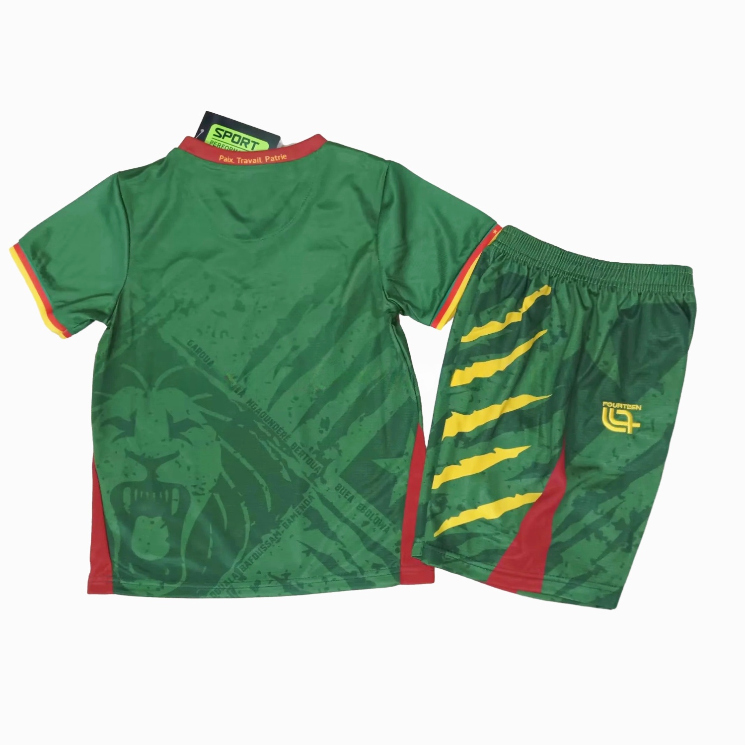 Cameroon 25-26 Home Kids Kit - ManixJersey