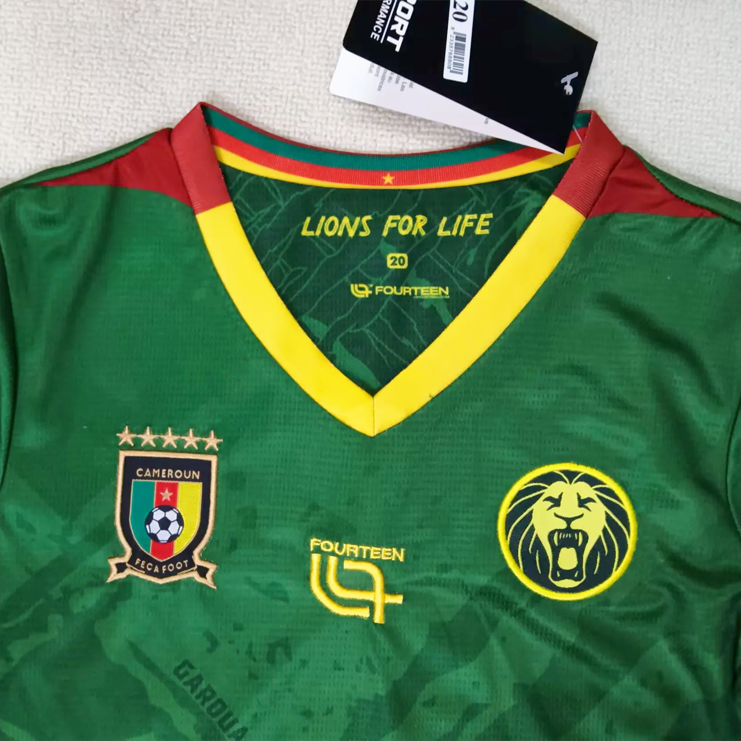 Cameroon 25-26 Home Kids Kit - ManixJersey