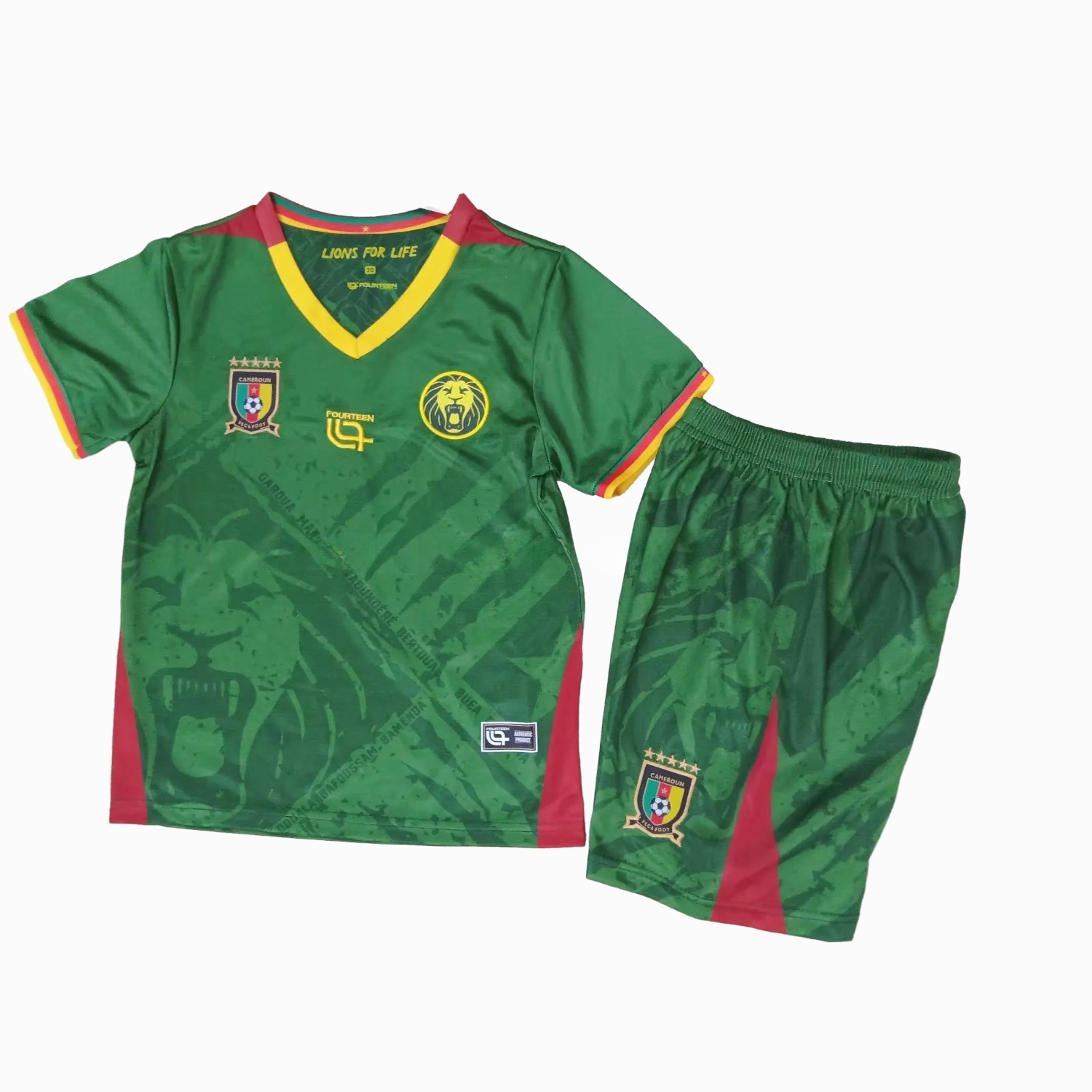 Cameroon 25-26 Home Kids Kit - ManixJersey