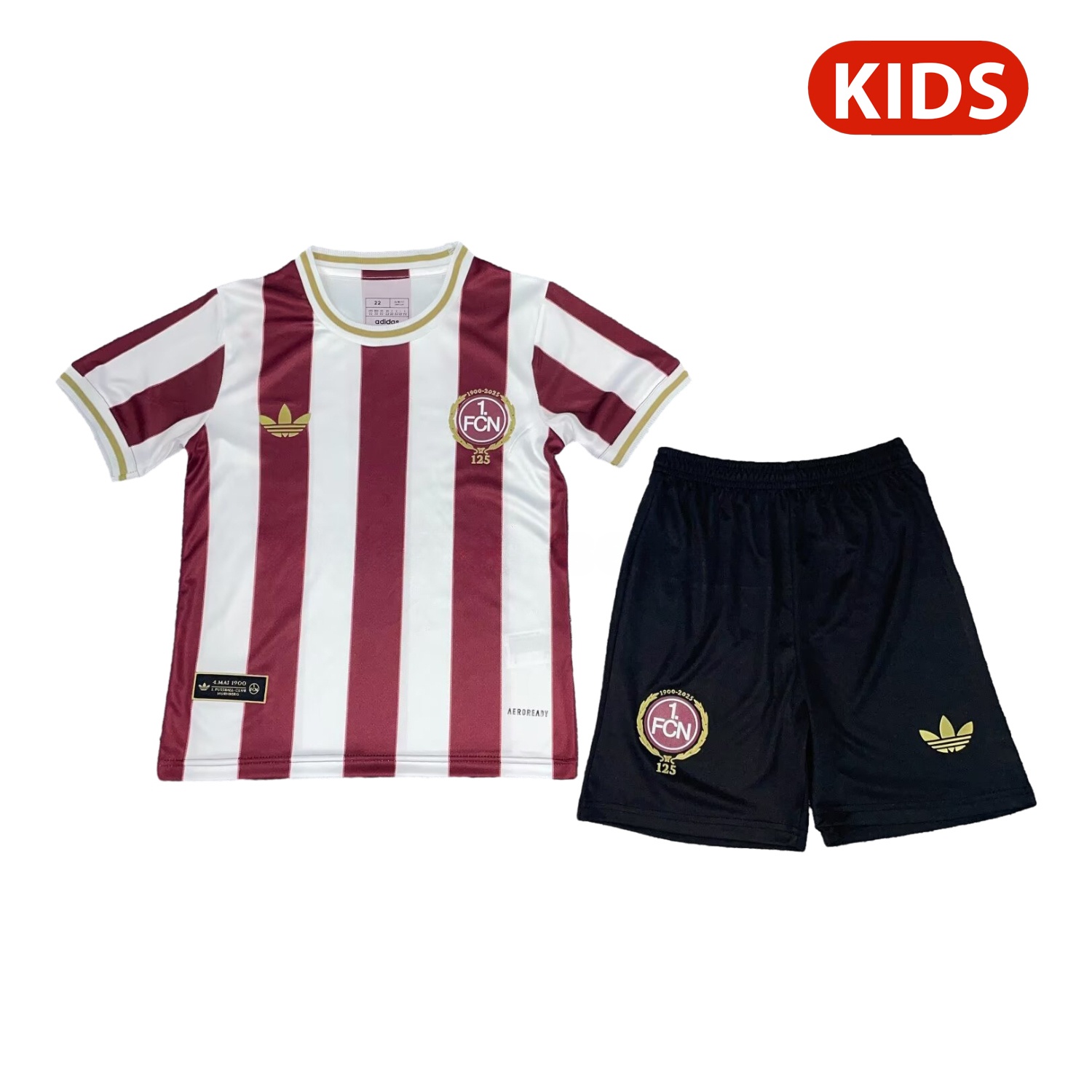 Nürnberg 24-25 125-Year Anniversary Kids Kit - ManixJersey