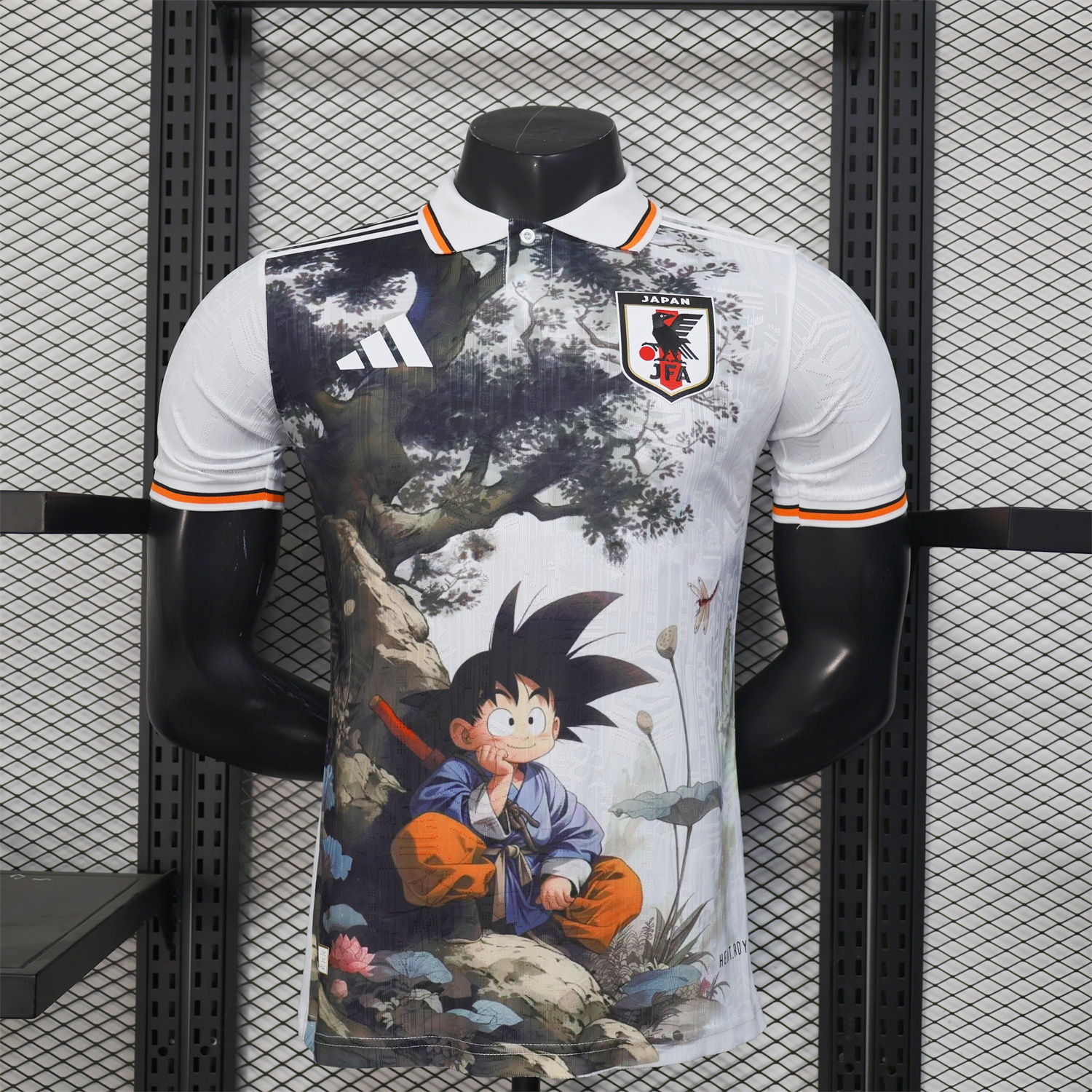 Japan 25-26 Son Goku Meditates Under The Tree Special Jersey - Player Version - ManixJersey