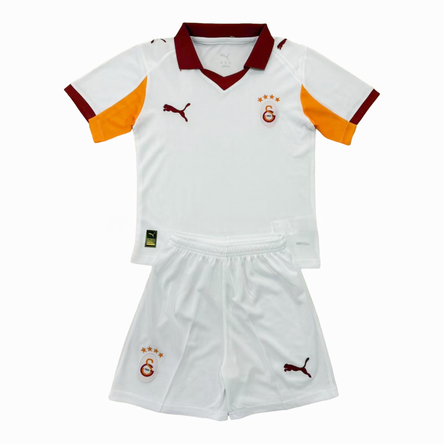 Galatasaray 25-26 Away Unsponsored Men's Adult Jersey Set - Fans Version - ManixJersey