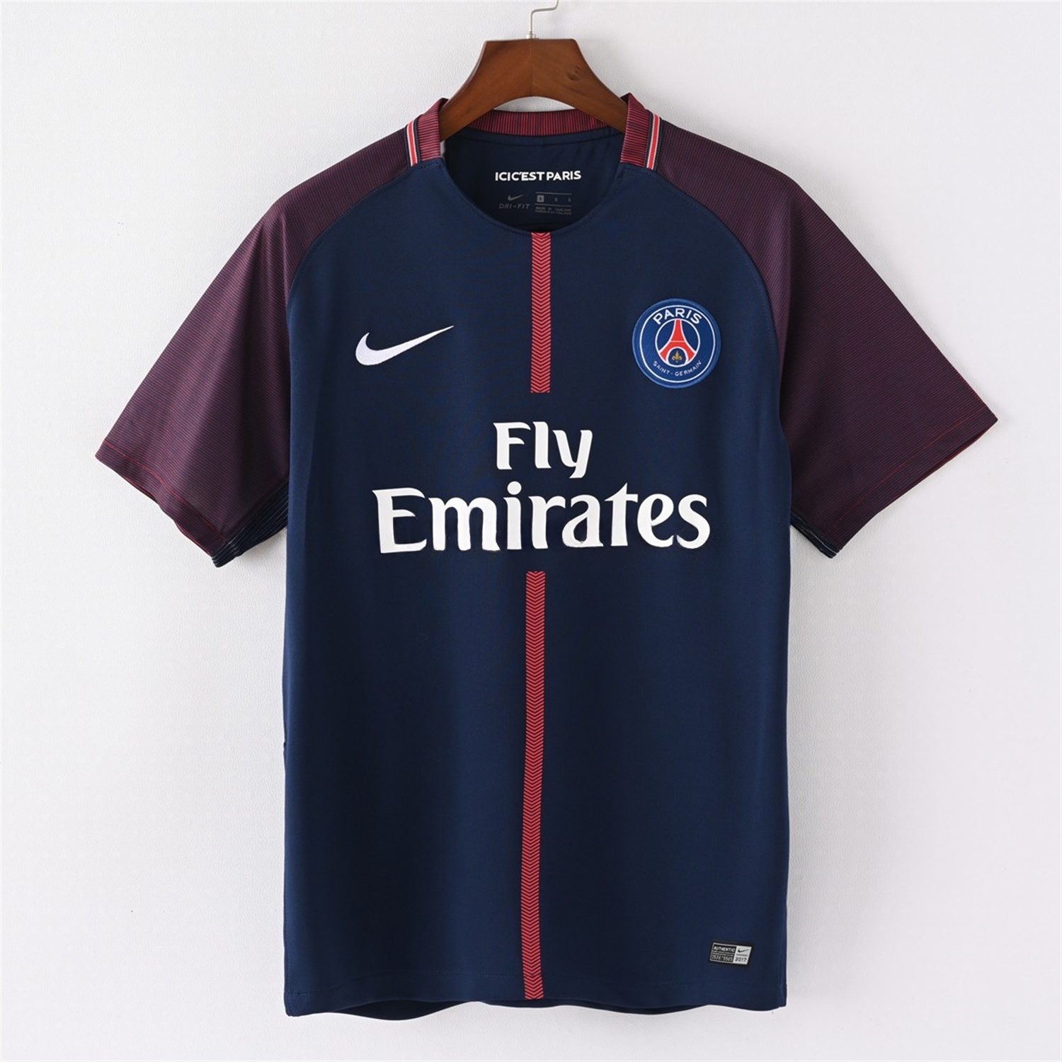 Retro Paris Saint-Germain PSG 2017-18 Home Jersey - ManixJersey