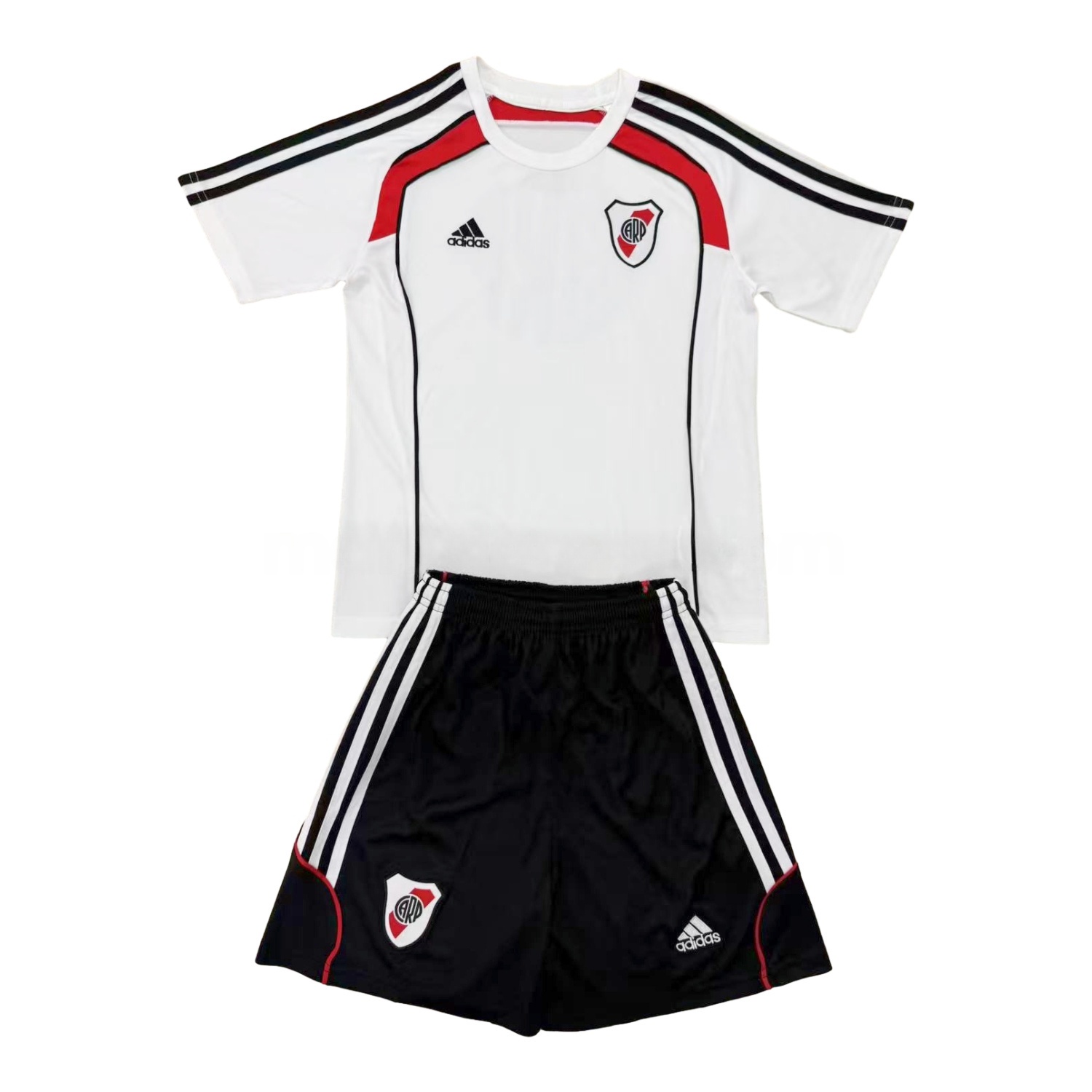 River Plate 25-26 Urban Purist Throwback White Men's Adult Jersey Set - Fans Version - ManixJersey
