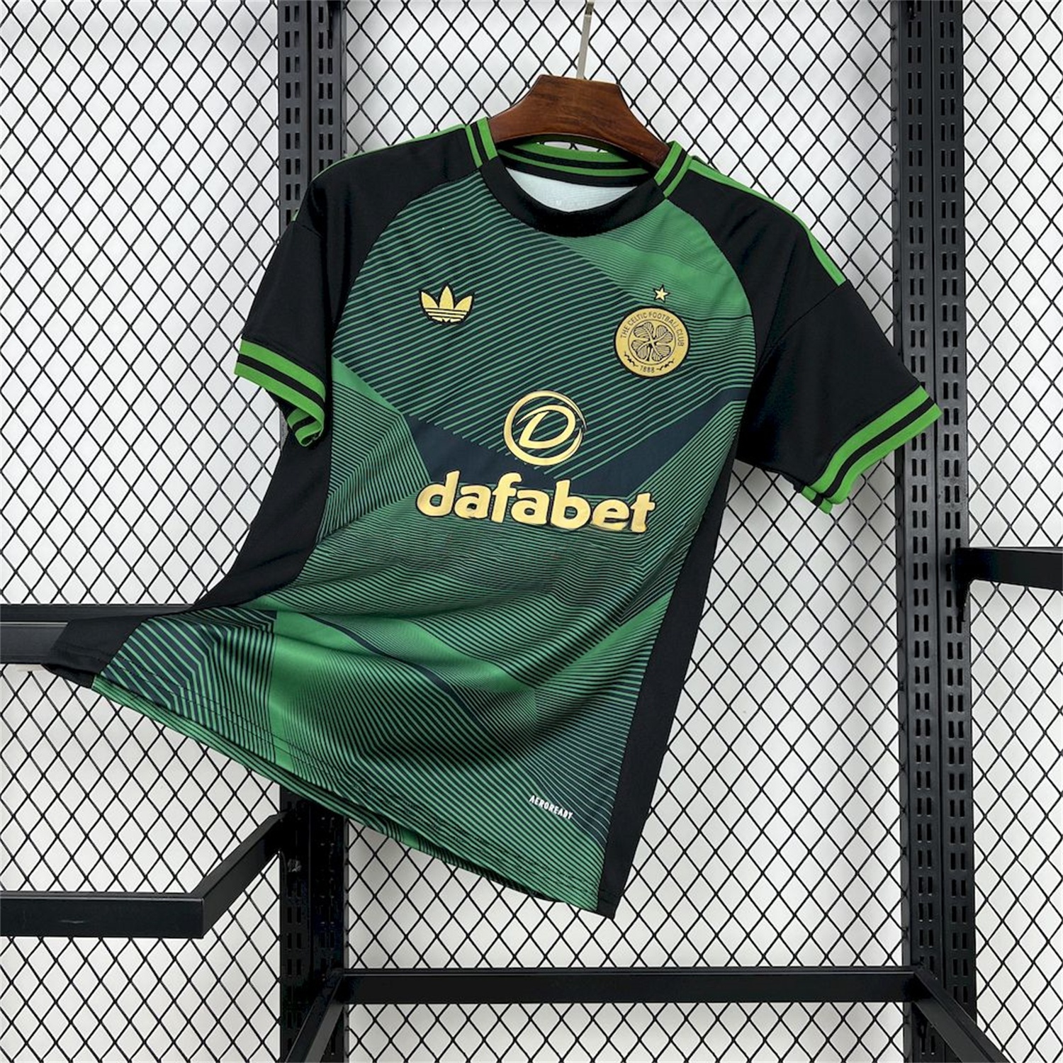 Celtic 25-26 Green Lines Special Edition Jersey - Fans Version - ManixJersey