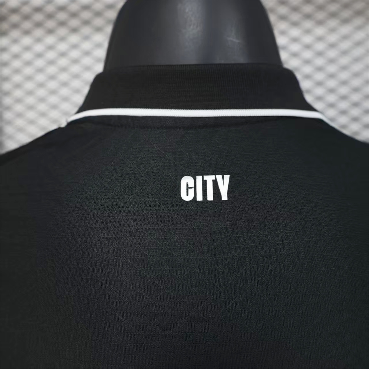 Manchester City 25-26 Black Polo Silver Label Special Jersey - Player Version - ManixJersey