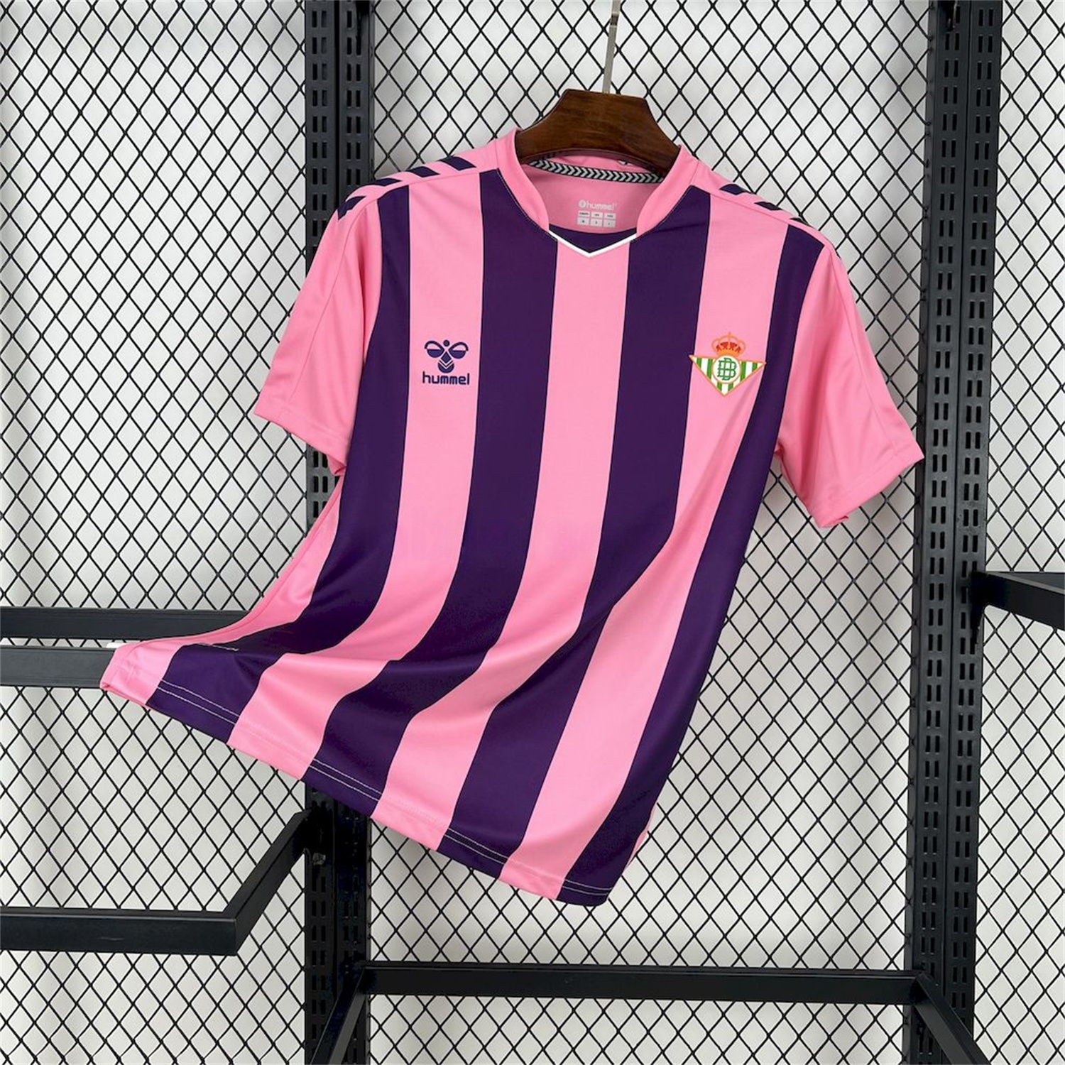 Real Betis 25-26 Pink Purple Stripe Special Edition Jersey - Fans Version - ManixJersey