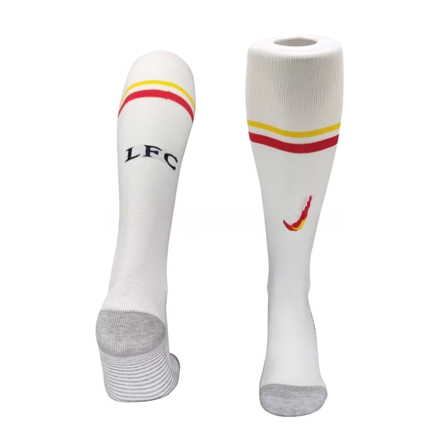 Liver.pool 24-25 Third Socks - White - ManixJersey