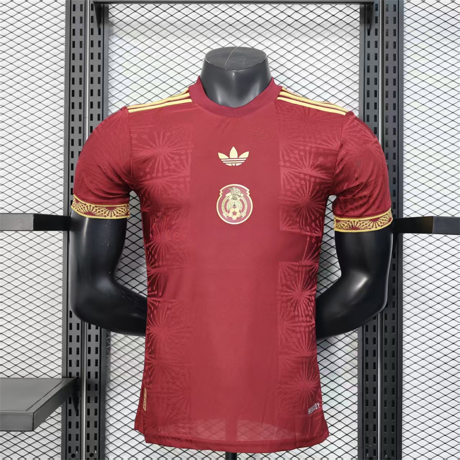Mexico 2025 Round Logo Red Special Edition Jersey - Player Version - ManixJersey