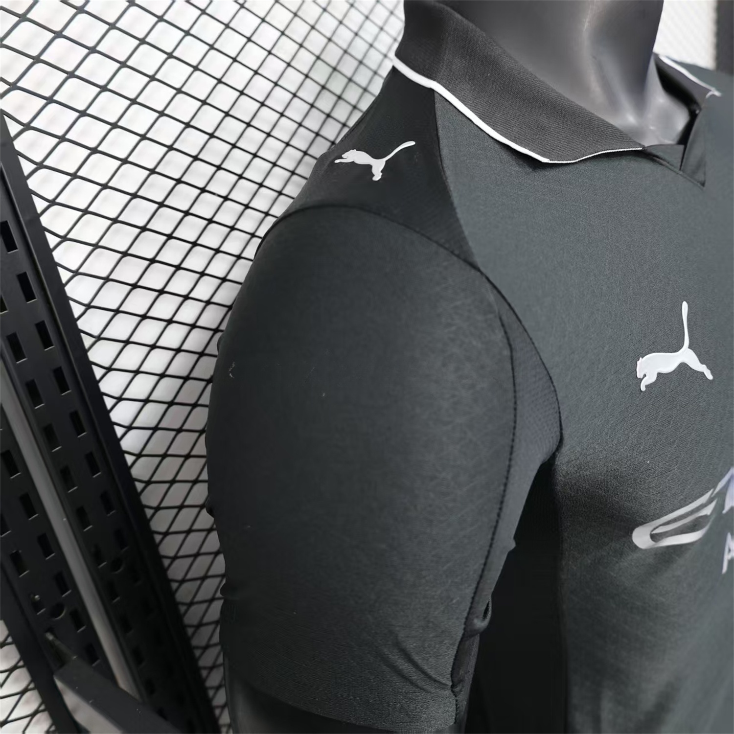 Manchester City 25-26 Black Polo Silver Label Special Jersey - Player Version - ManixJersey