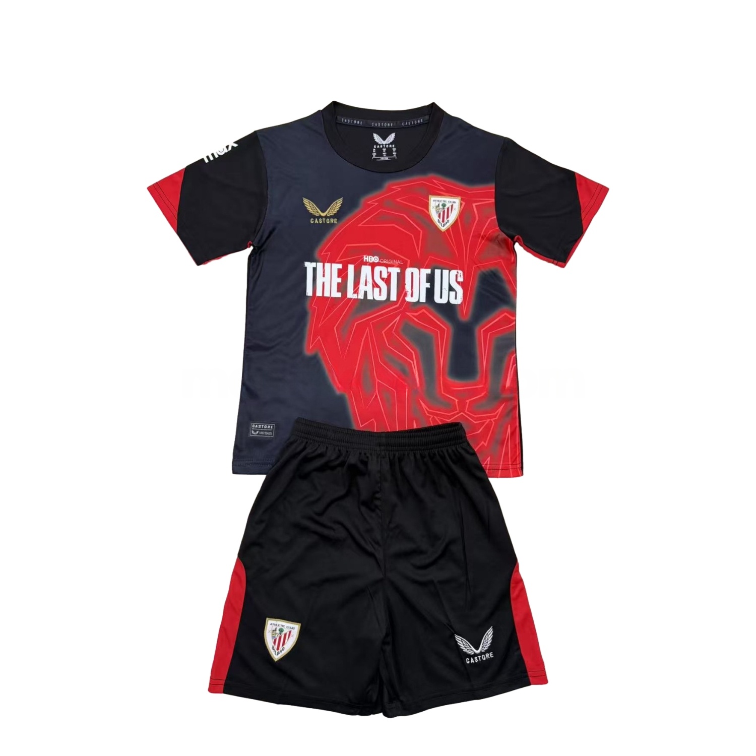 Athletic Bilbao 24-25 Pre-match The Last of Us Special Men's Adult Jersey Set - Fans Version - ManixJersey
