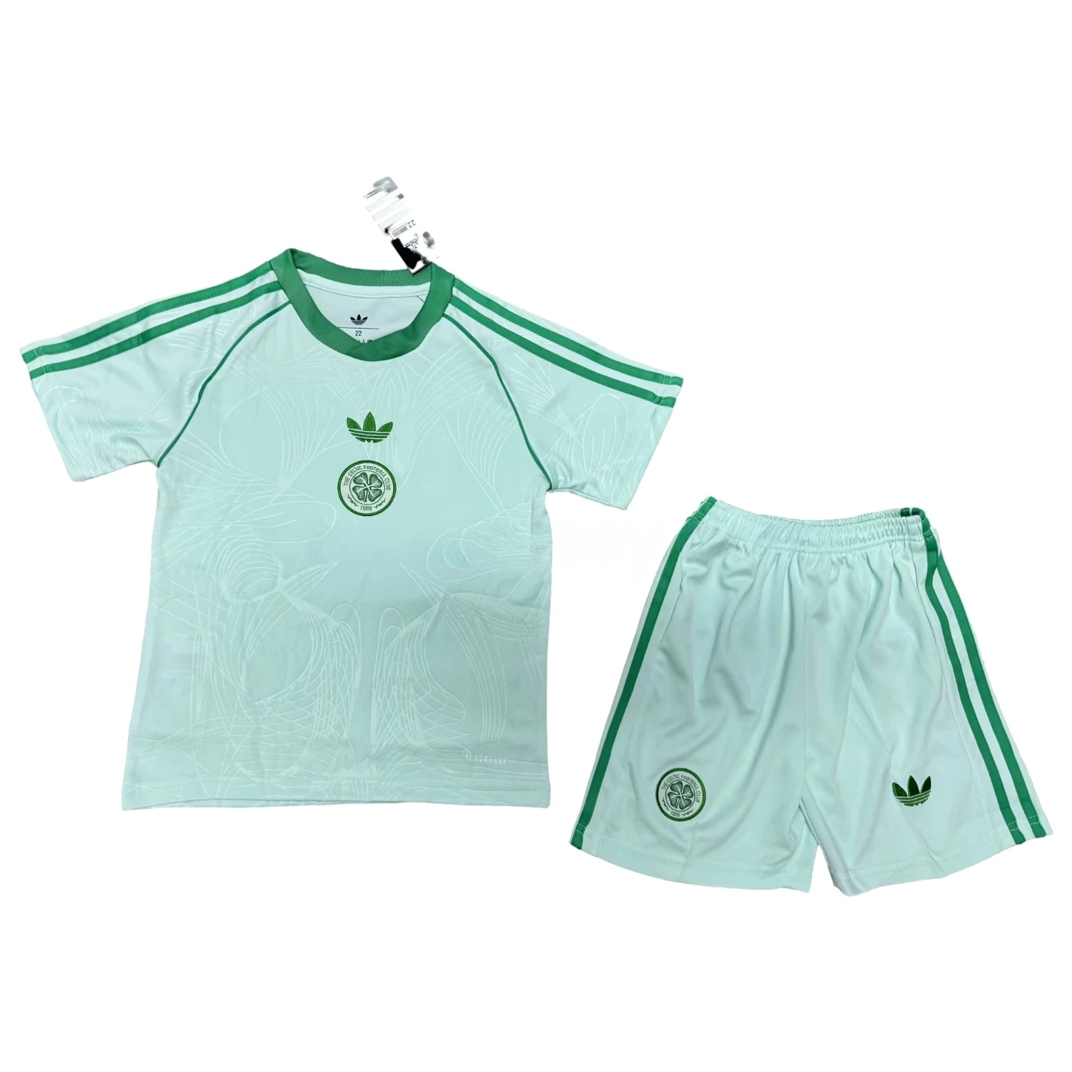 Celtic 24-25 Originals Green St. Patrick's Day Kids Kit - ManixJersey