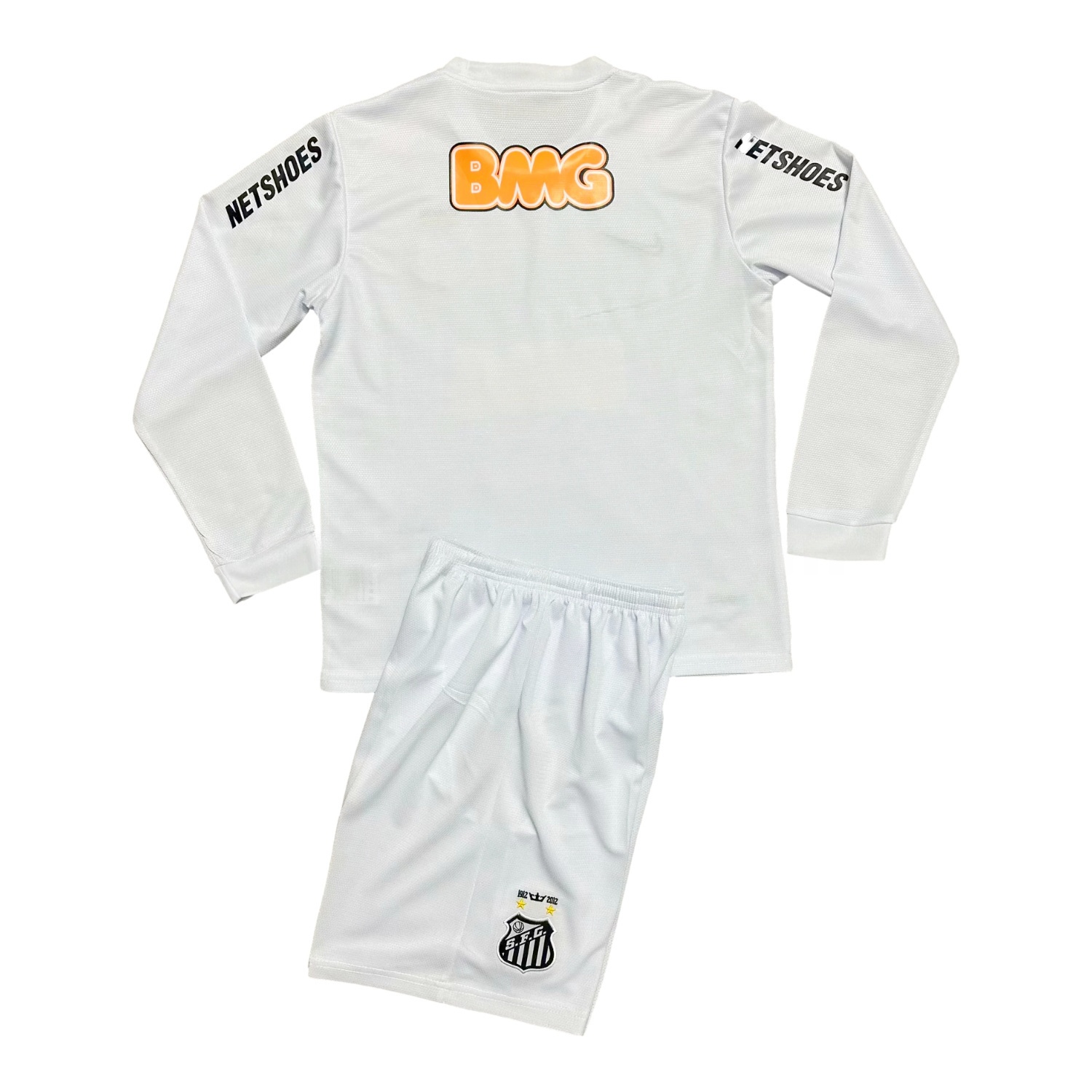 Retro Santos 2012 Home Long Sleeves Kids Kit - ManixJersey