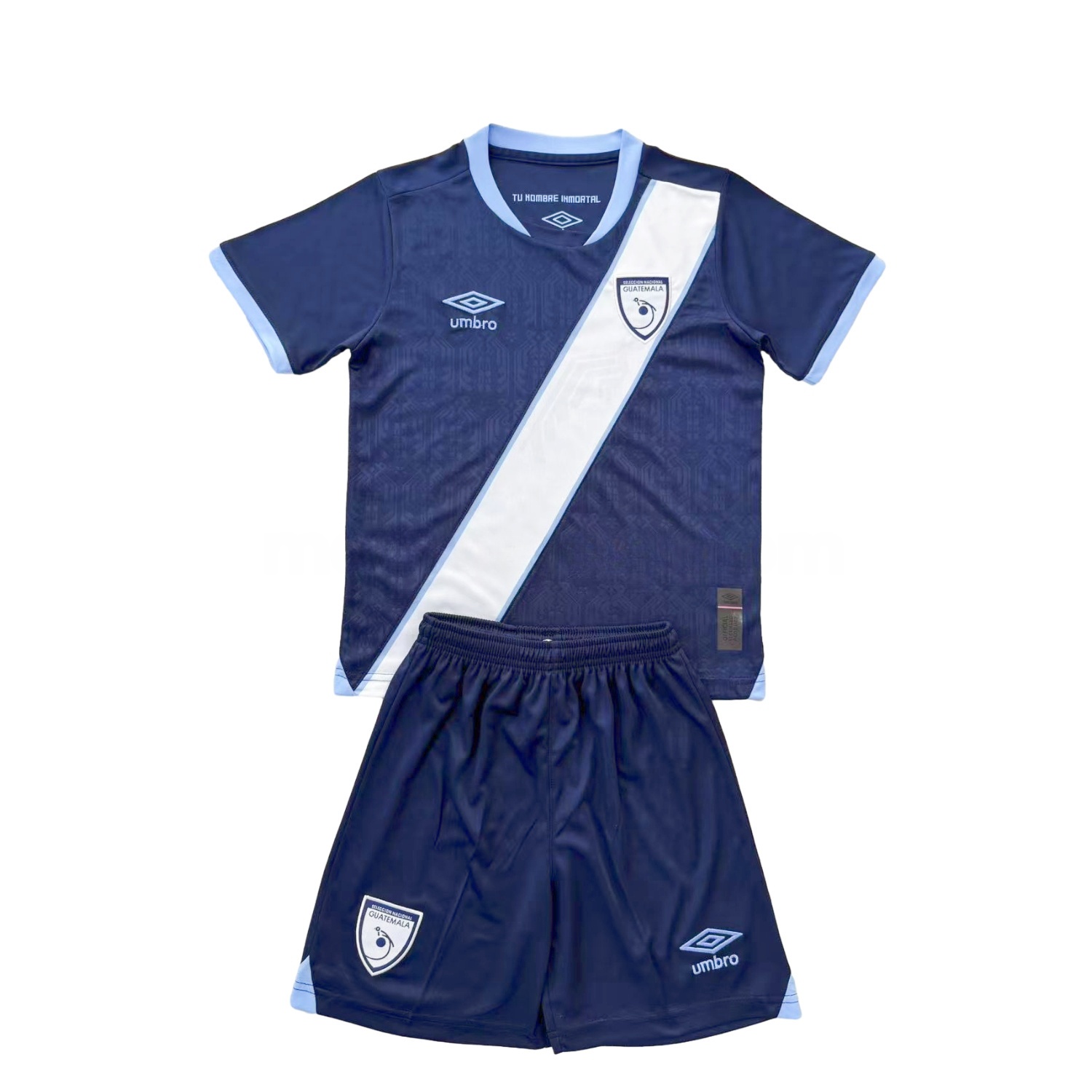 Guatemala 25-26 Away Kids Kit - ManixJersey