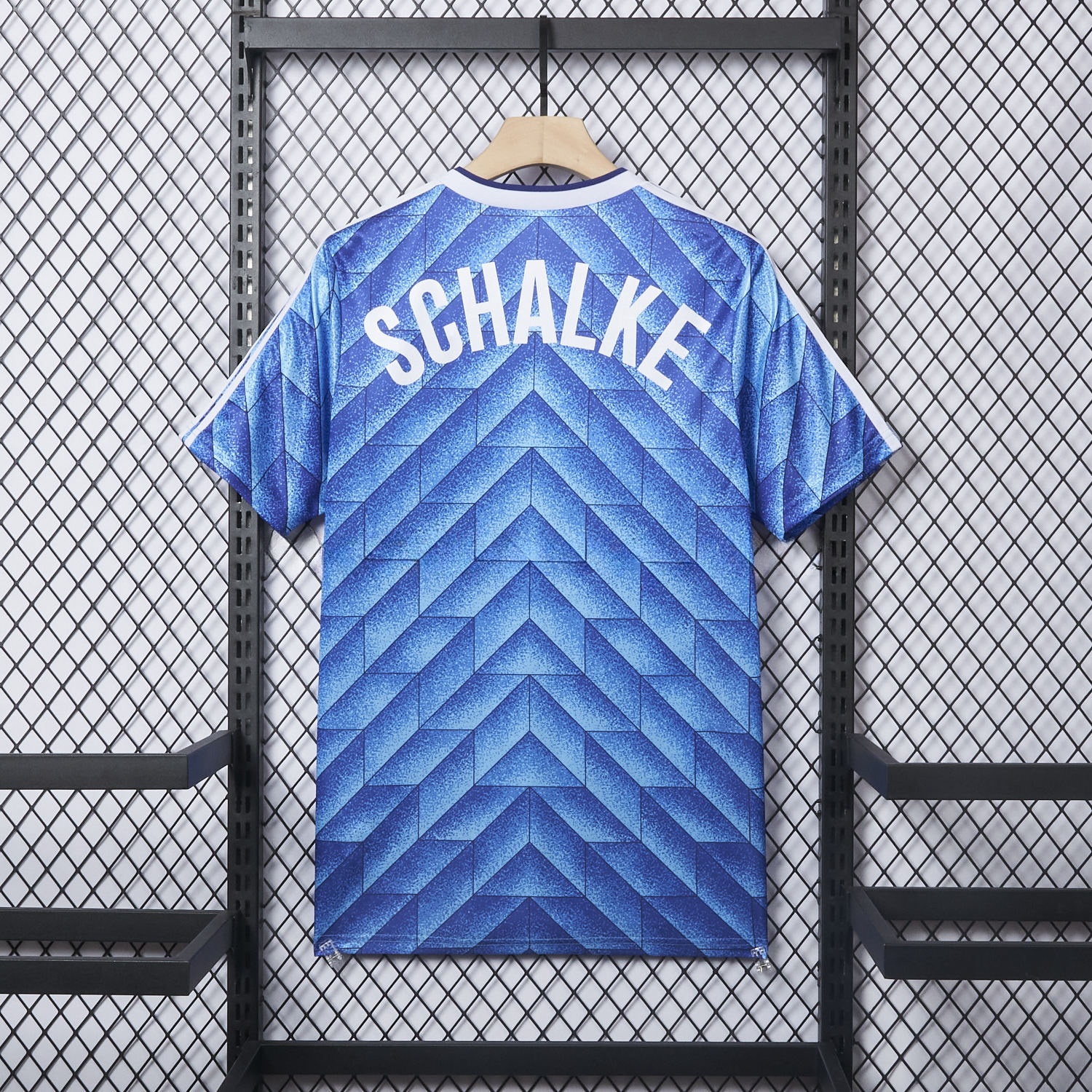 Retro Schalke 04 1988-89 Home Special Edition Jersey - ManixJersey