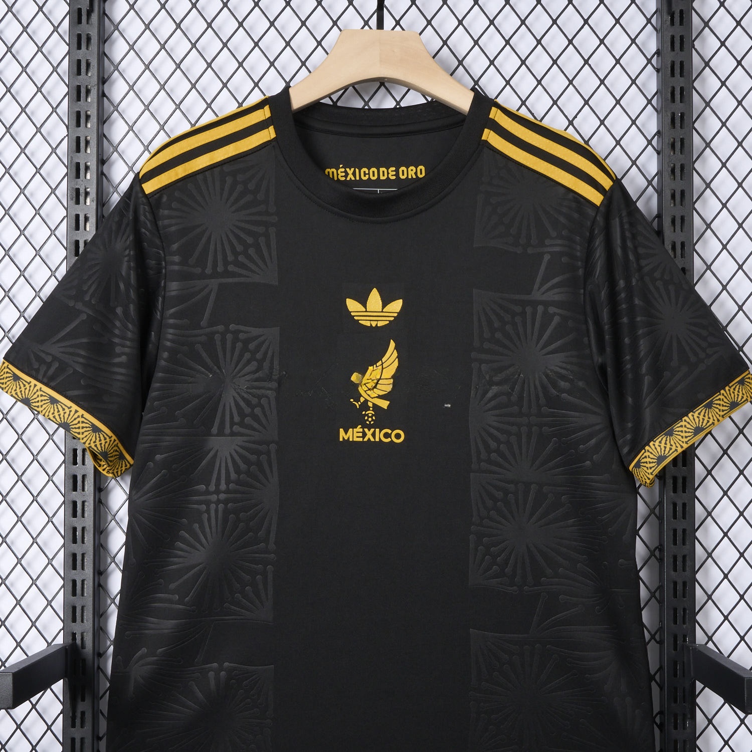 Mexico 2025 Gold Cup Home Black Jersey - Fans Version - ManixJersey
