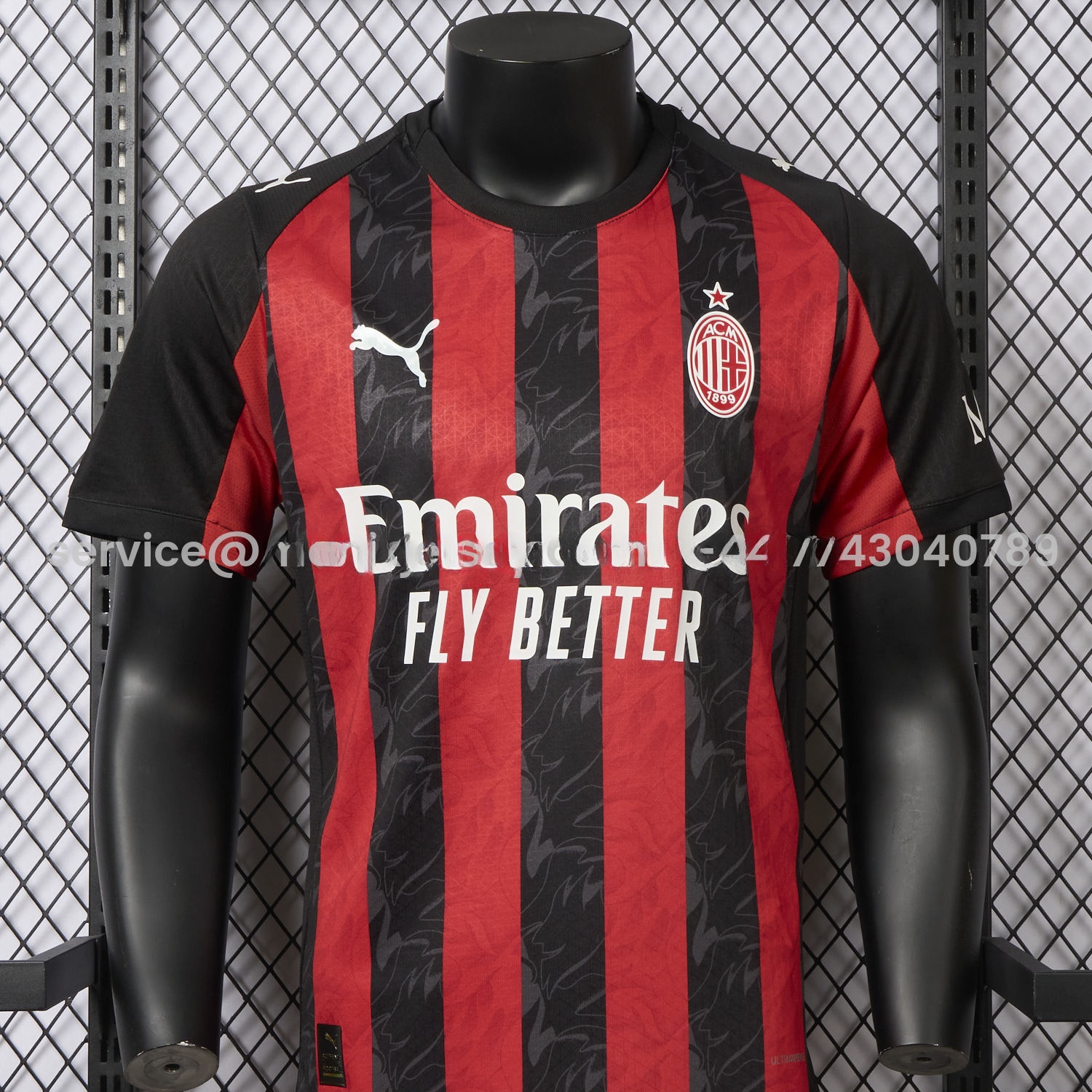 AC Milan 25-26 Home Jersey - Player Version - ManixJersey