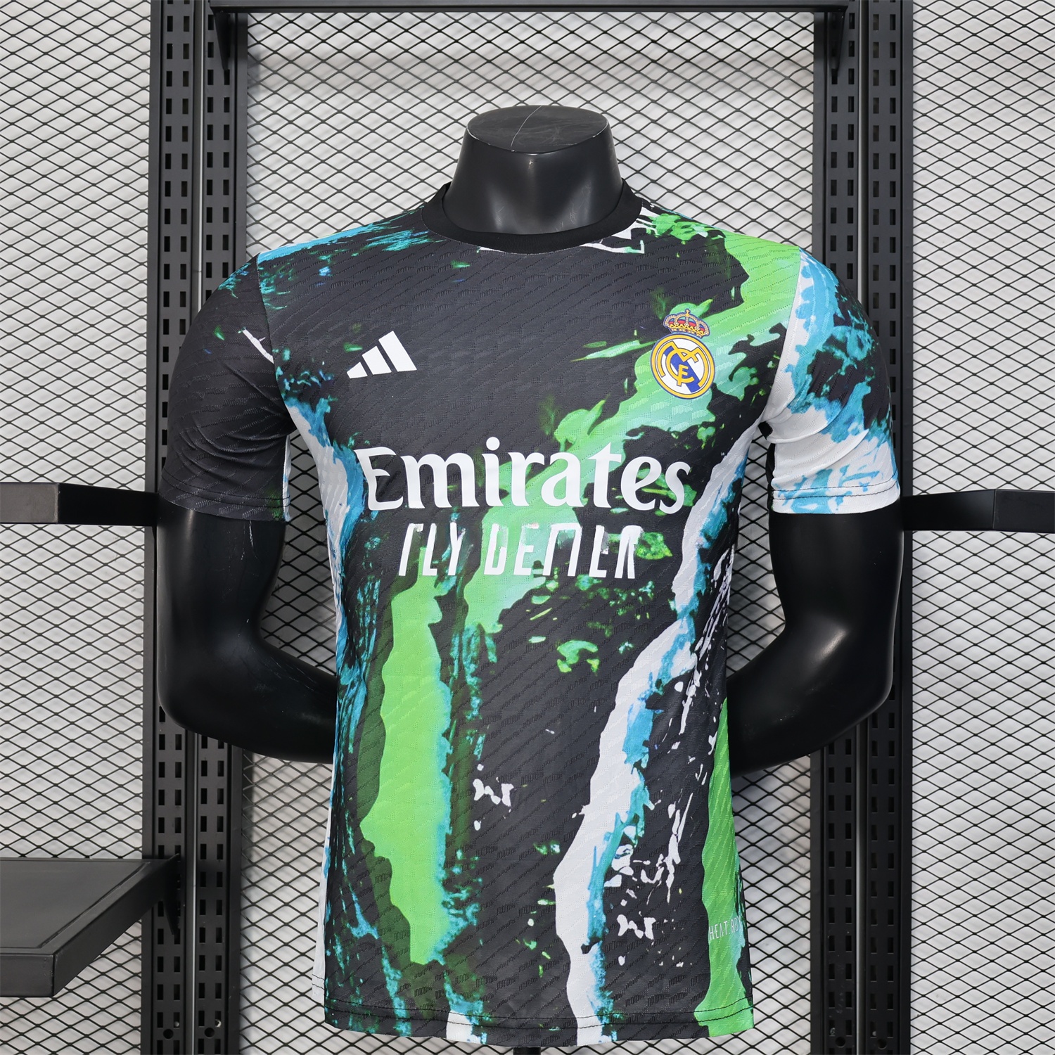 Real Madrid 25-26 Green & Black Special Edition Jersey - Player Version - ManixJersey