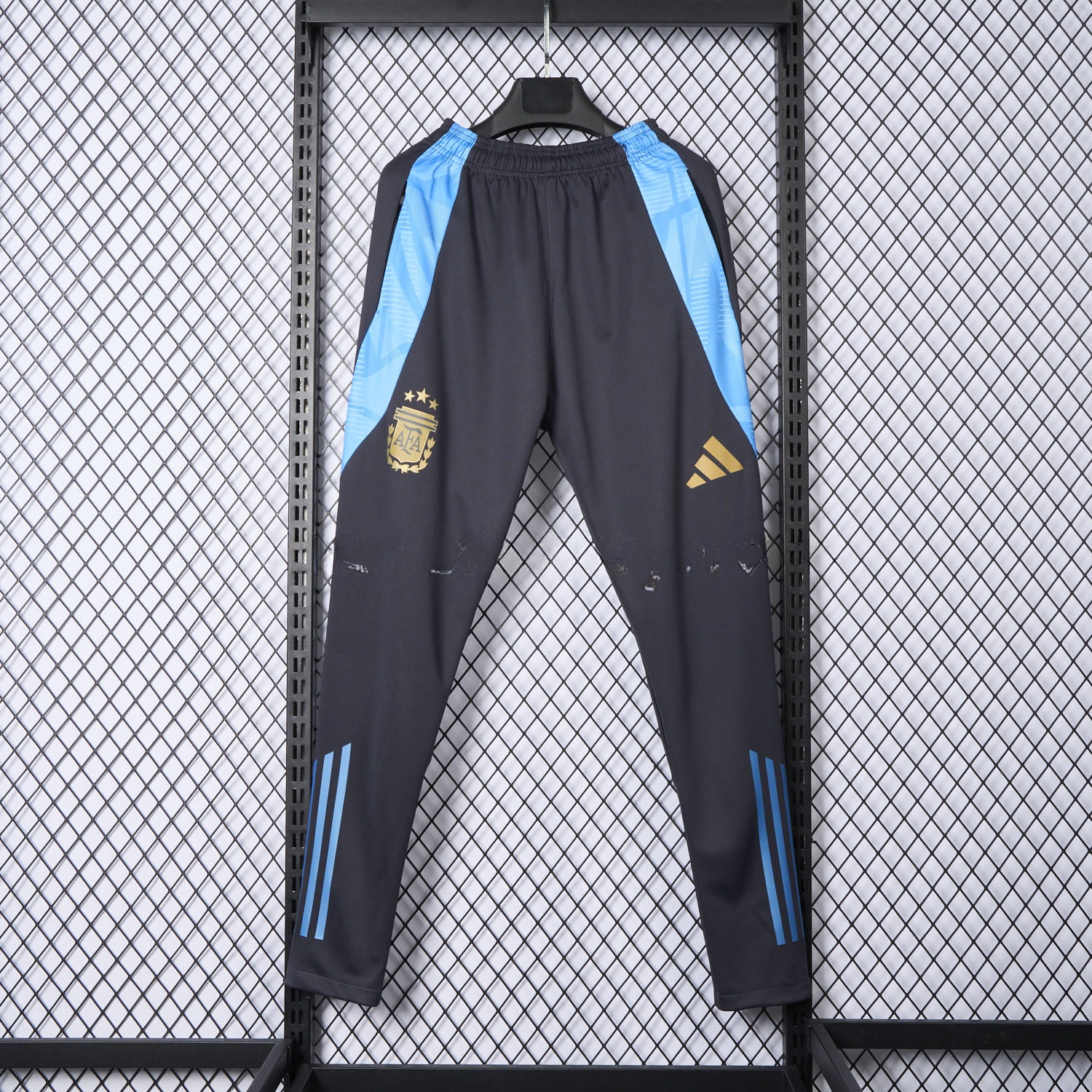 Argentina 24-25 Deep Grey Training Pants - Player Version - ManixJersey