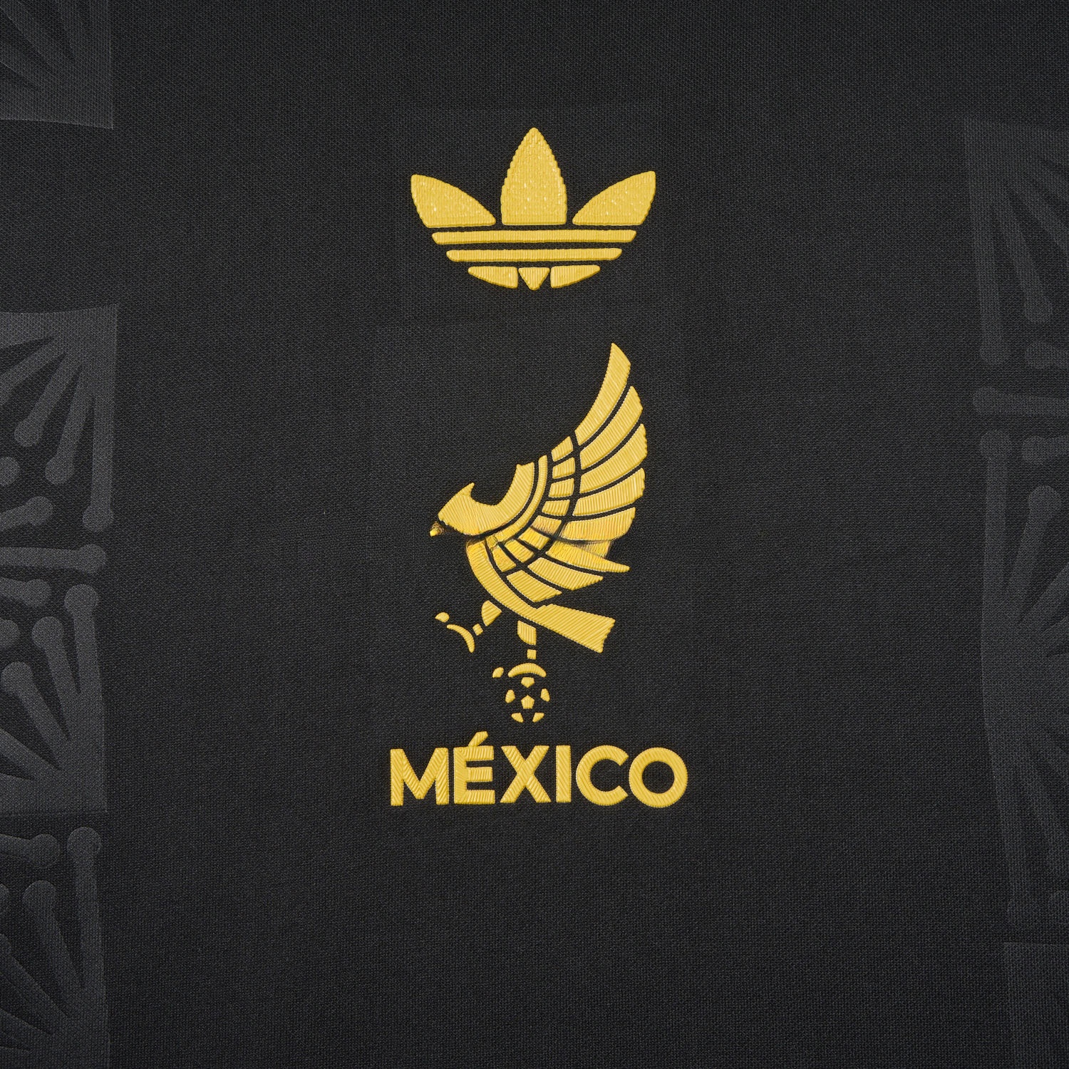 Mexico 2025 Gold Cup Home Black Jersey - Fans Version - ManixJersey
