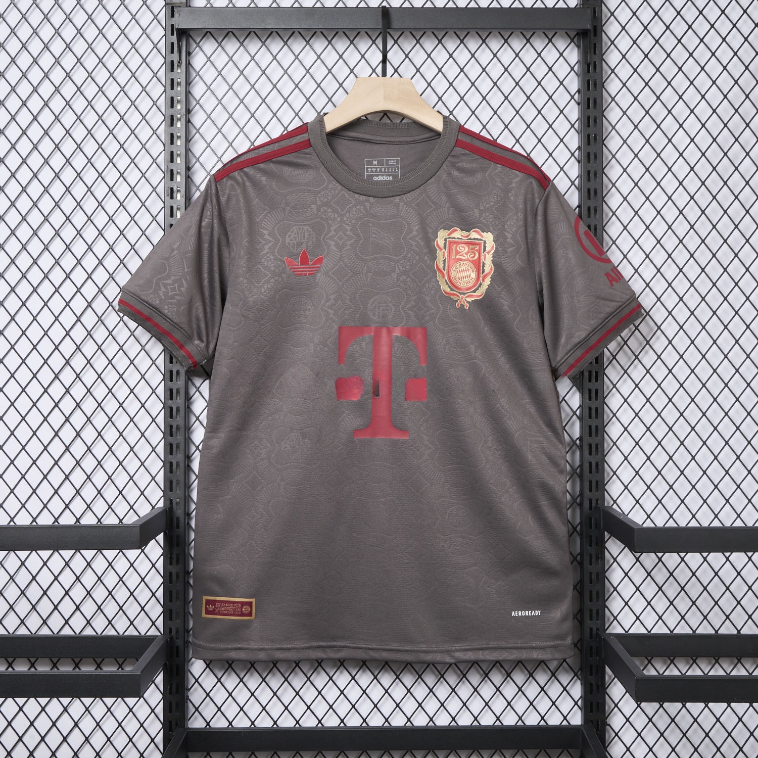 Bayern Munich 2025 Grey 125th Anniversary Jersey - Fans Version - ManixJersey