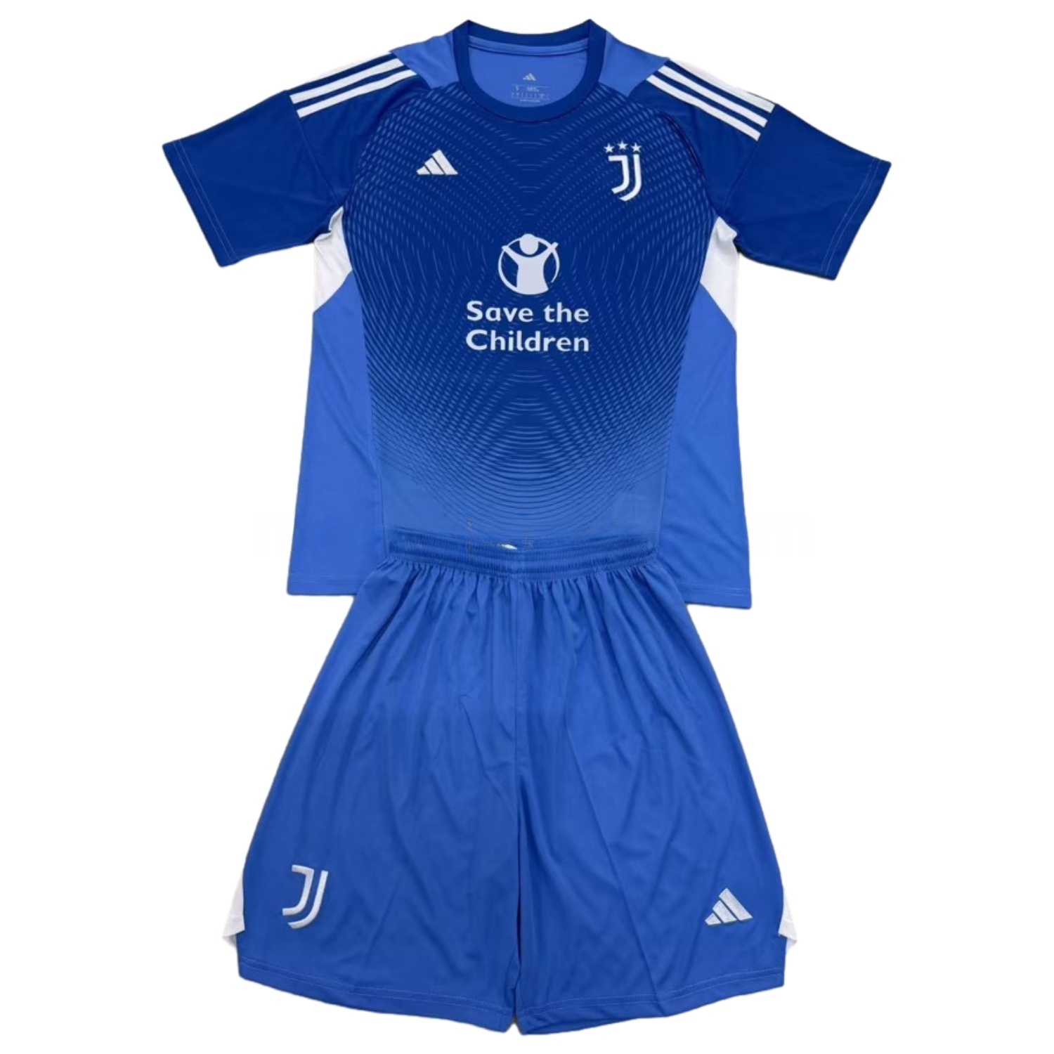 Juventus 25-26 Blue Goalkeeper Men's Adult Jersey Set - Fans Version - ManixJersey