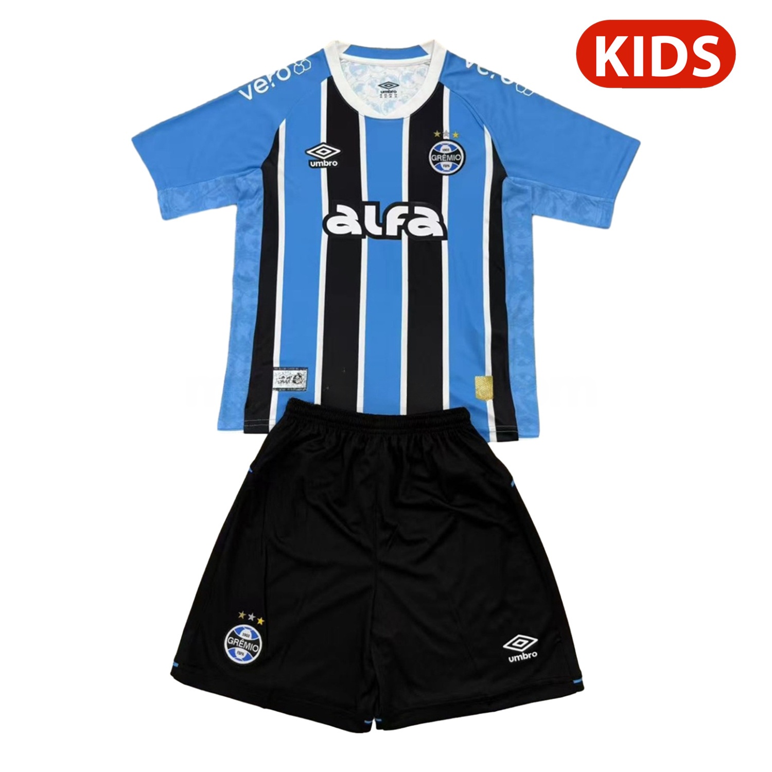 Gremio 25-26 Home Kids Kit - ManixJersey