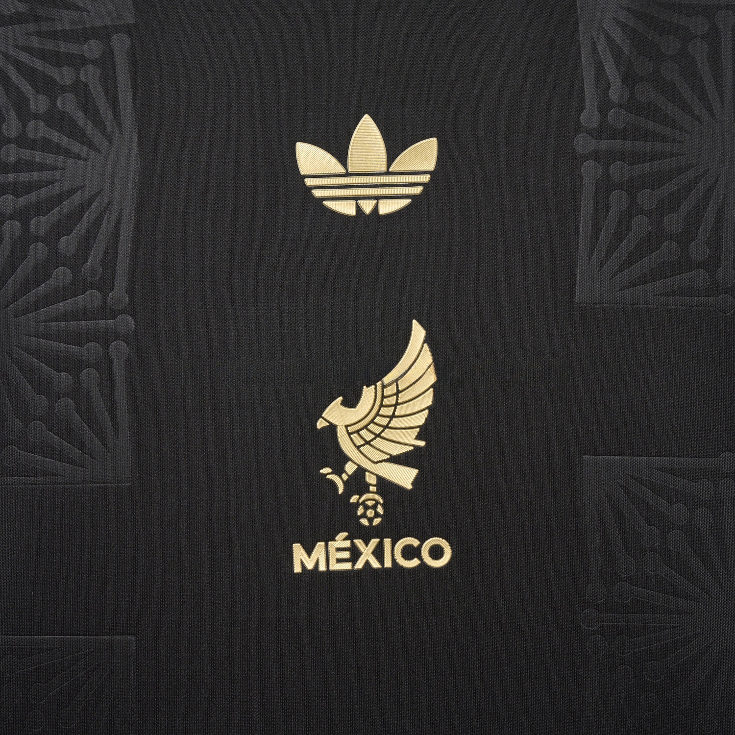 Mexico 2025 Gold Cup Black Long Sleeves Jersey - Fans Version - ManixJersey