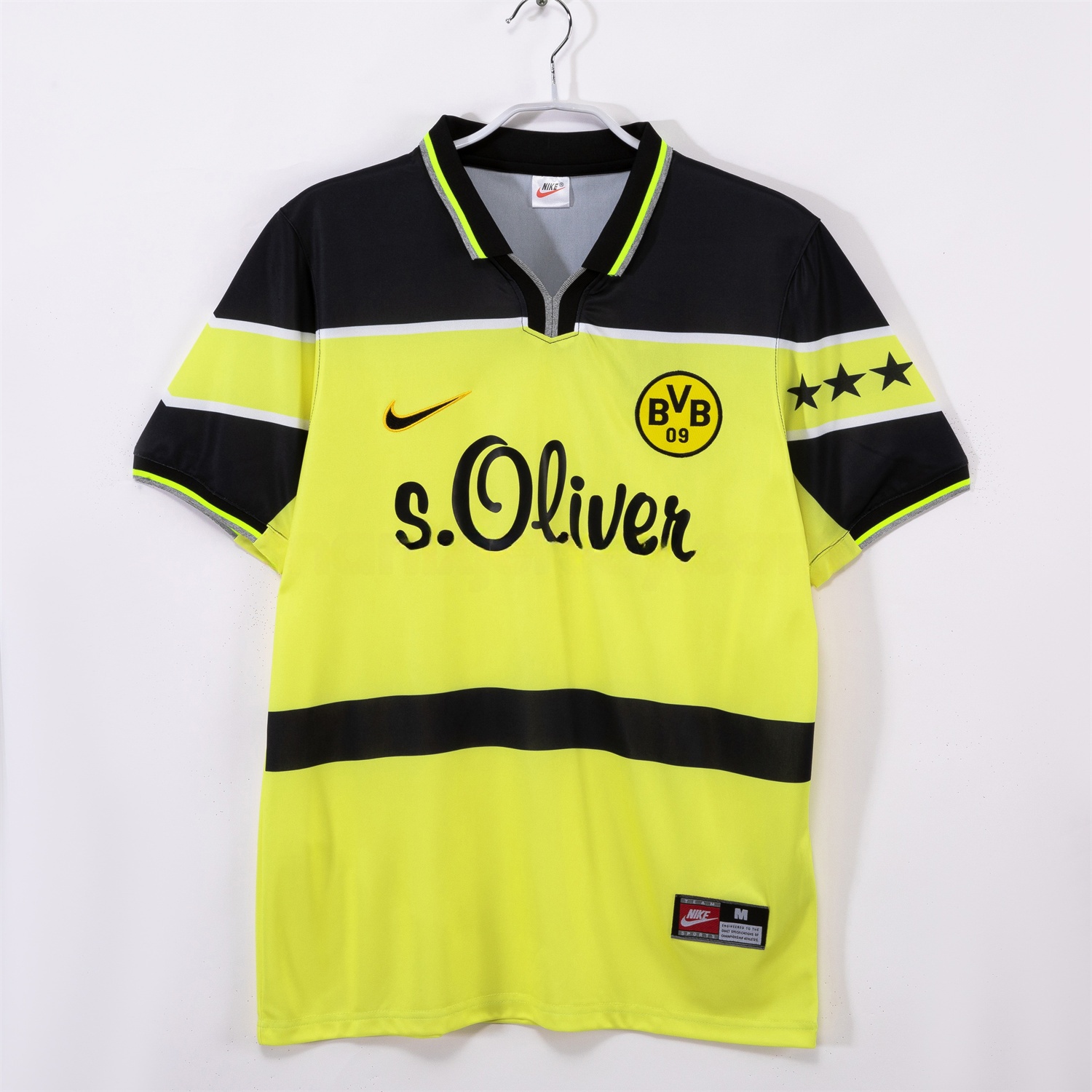 Retro Dortmund 1997-98 Home Jersey - ManixJersey