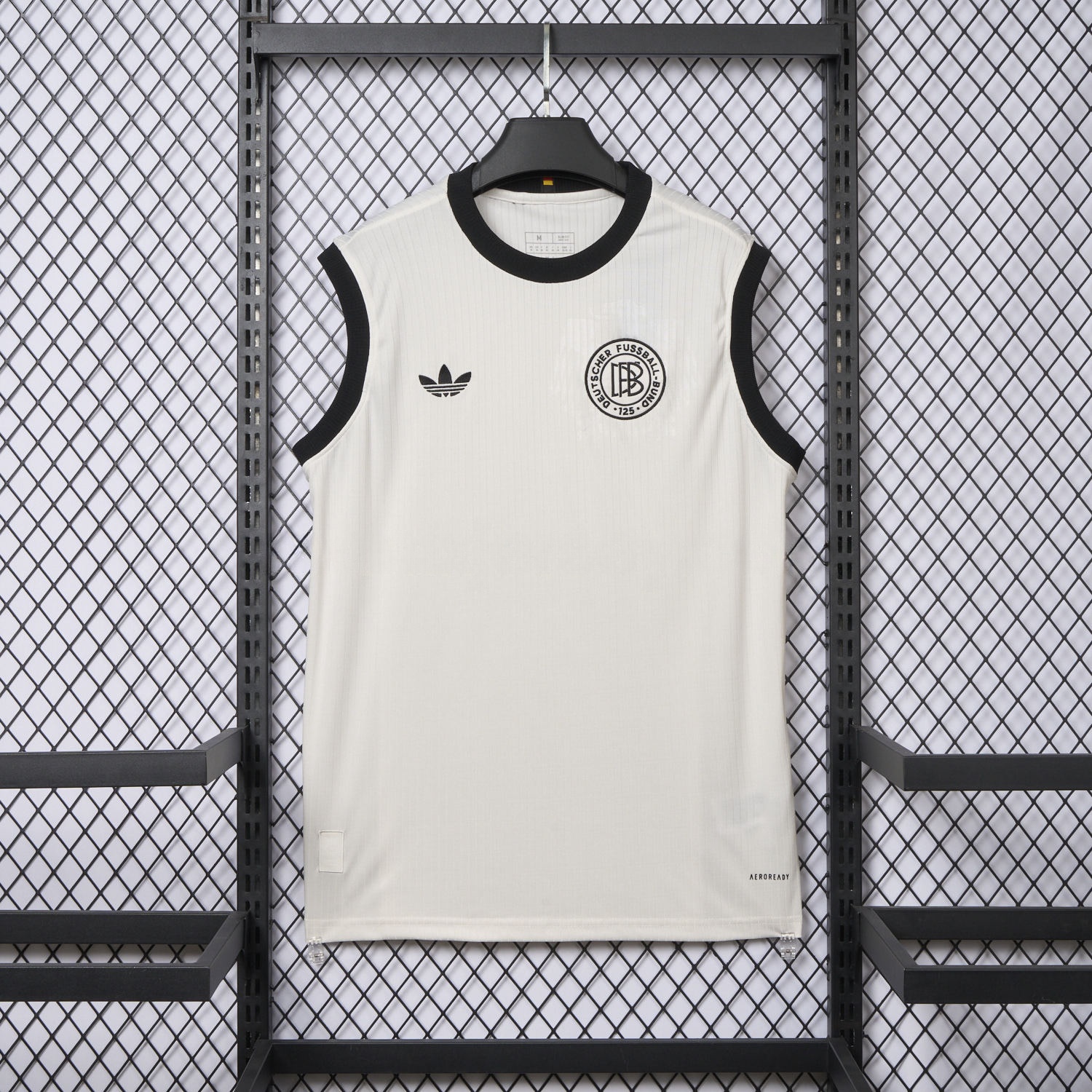 Germany 2025 125-Year Anniversary Commemorative Edition White Vest - Fans Version - ManixJersey