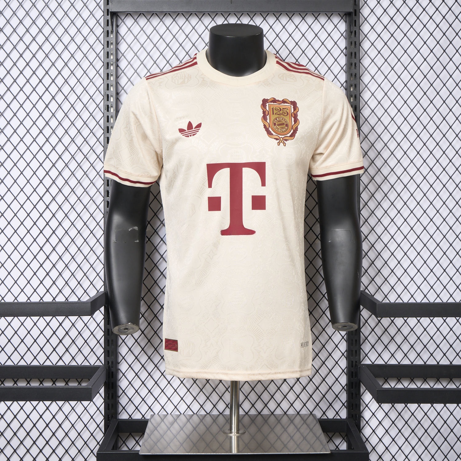 Bayern Munich 2025 Apricot 125th Anniversary Jersey - Player Version - ManixJersey
