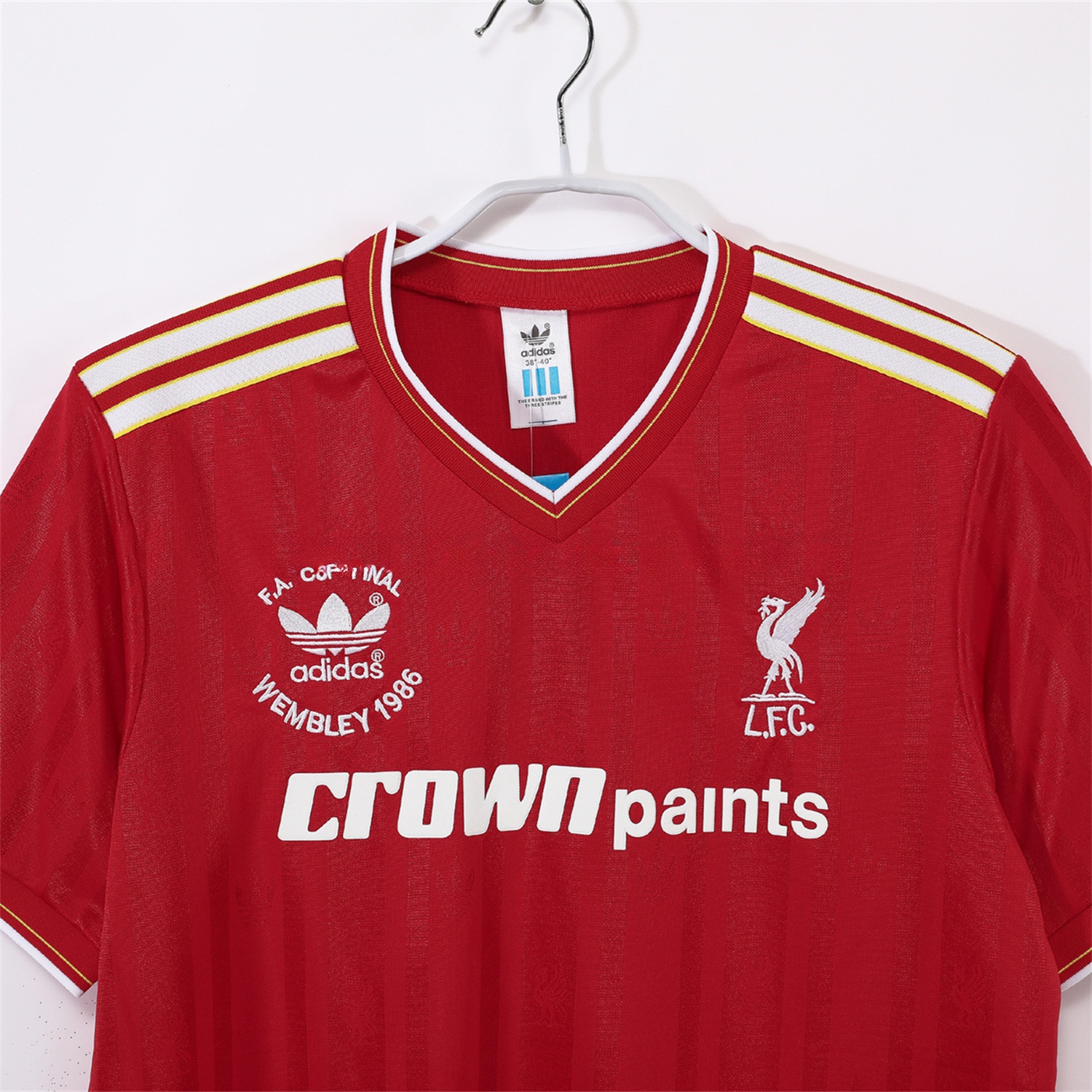Retro Liver.pool 1985-86 Home Jersey - FA CUP FINAL Version - ManixJersey
