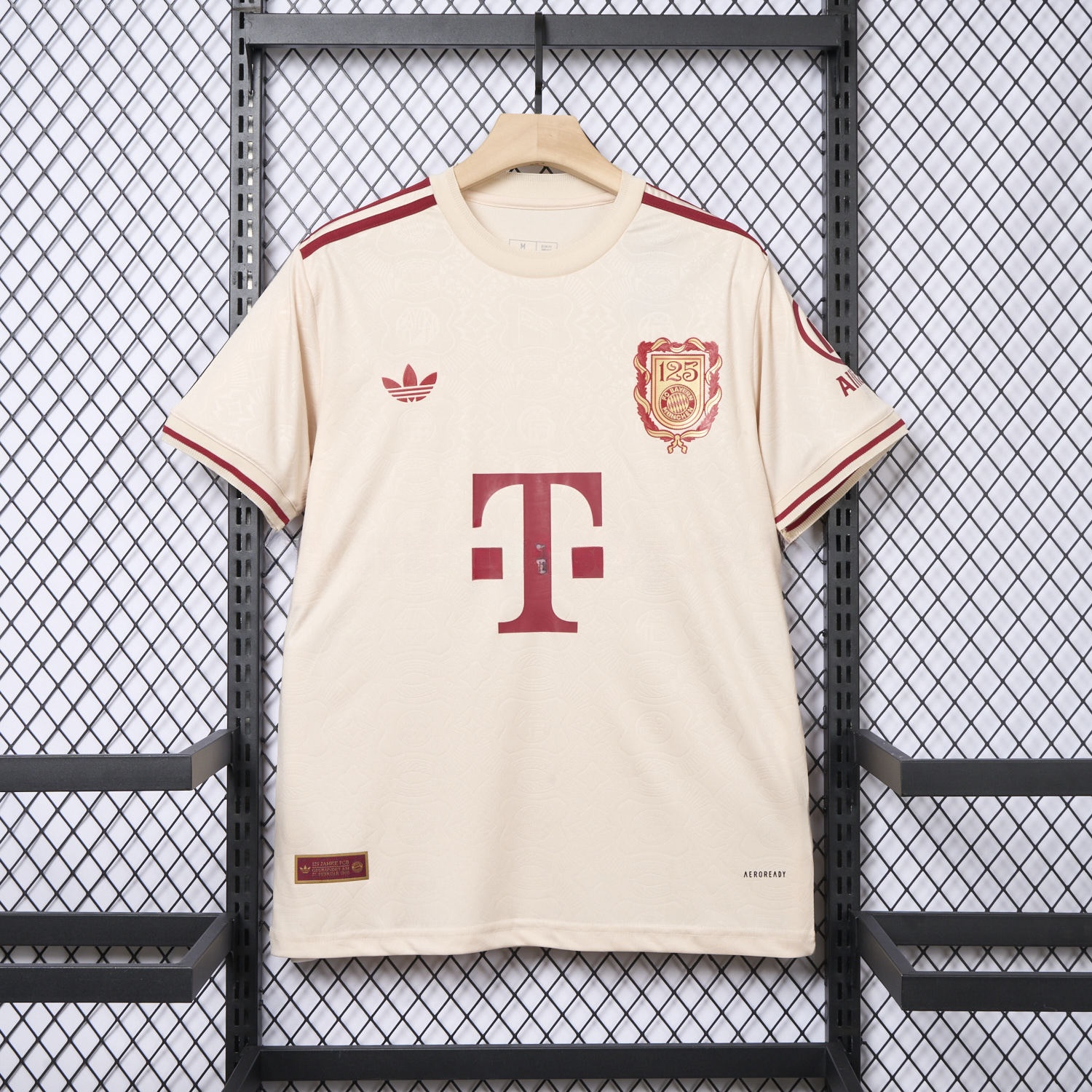 Bayern Munich 2025 Apricot 125th Anniversary Jersey - Fans Version - ManixJersey