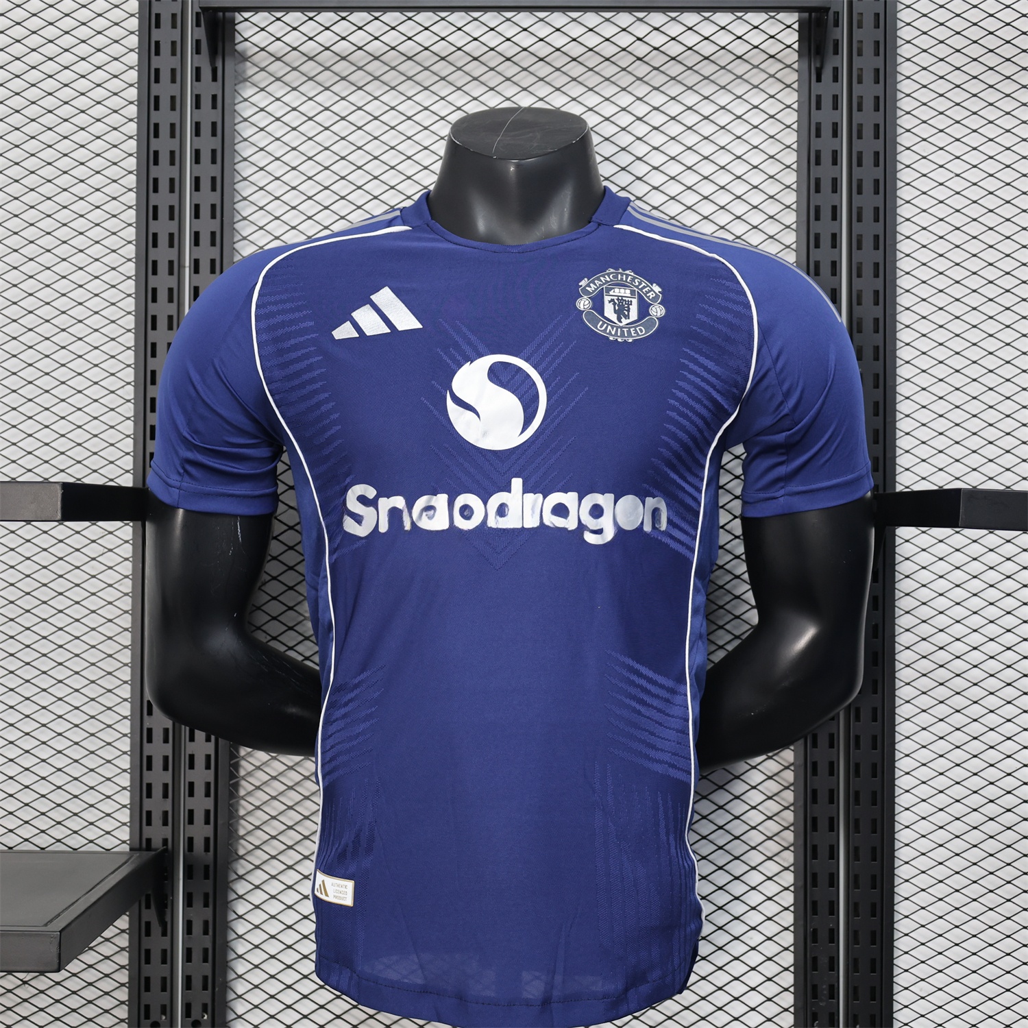 Manchester United 25-26 Blue Training Jersey - Player Version - ManixJersey