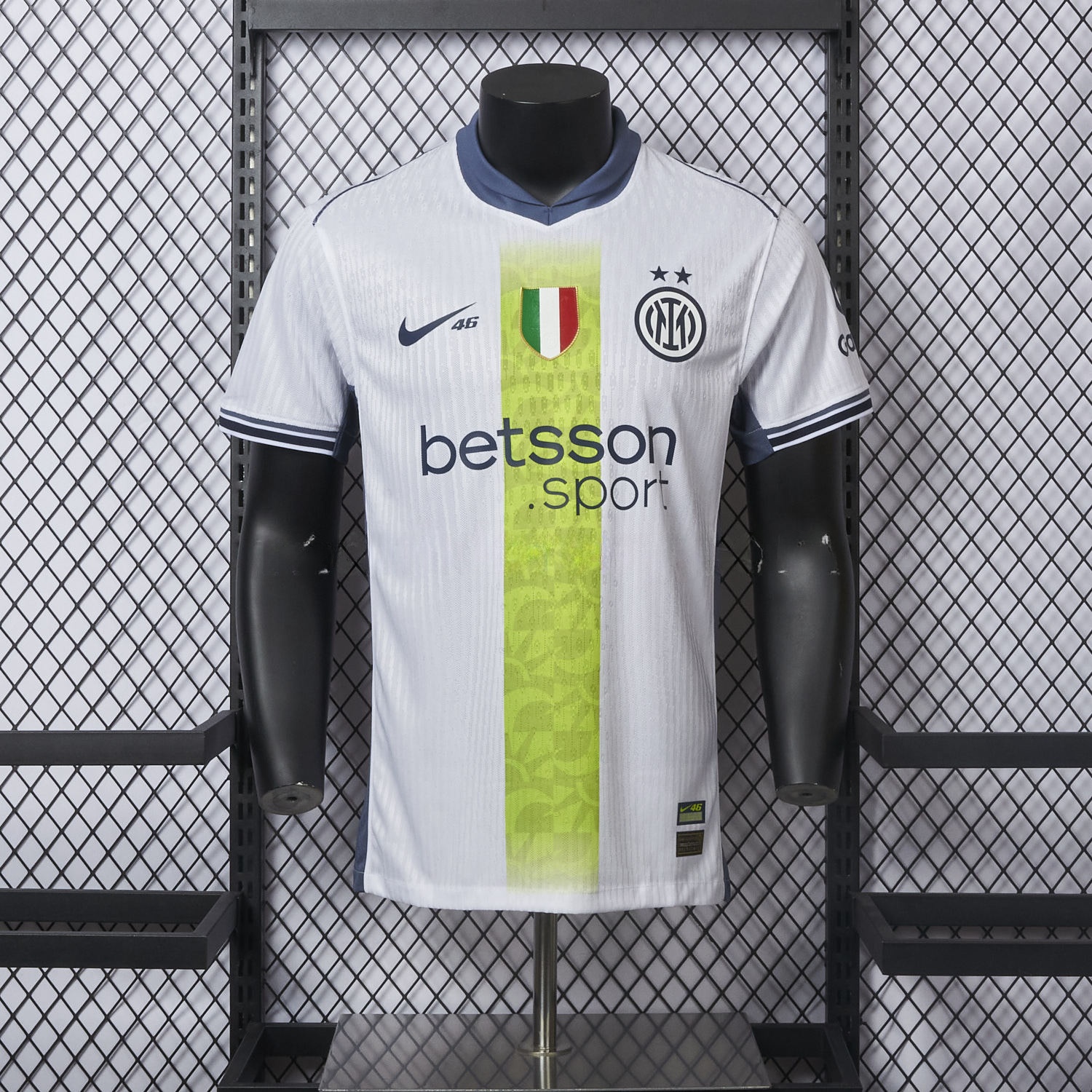 Inter Milan 24-25 Valentino Rossi Special Edition Away Jersey - Player Version - ManixJersey