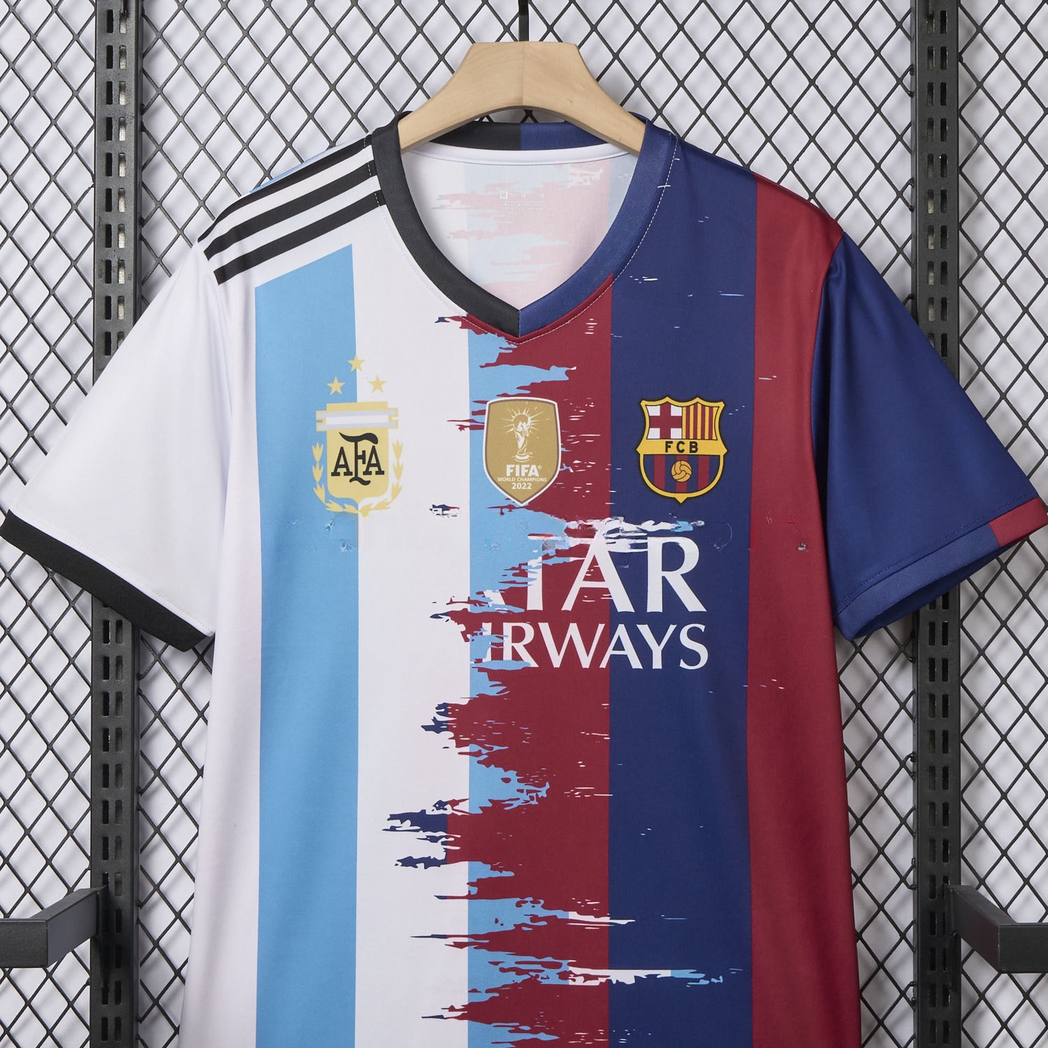 Messi Argentina & B.A.R.S.A Special Jersey - Fans Version - ManixJersey
