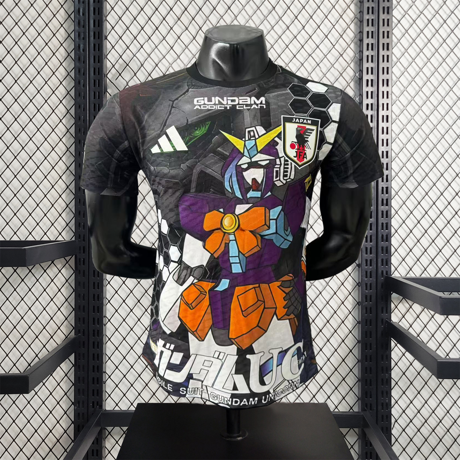 Japan 25-26 Gundam Black Special Edition Jersey - Player Version - ManixJersey