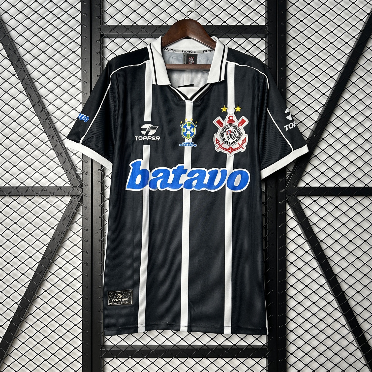 Retro Corinthians 1999-00 Away Jersey - ManixJersey