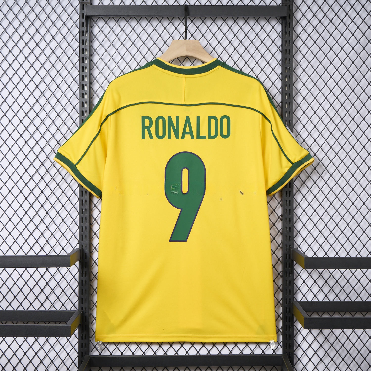 Retro Brazil 1998 Home Jersey - ManixJersey