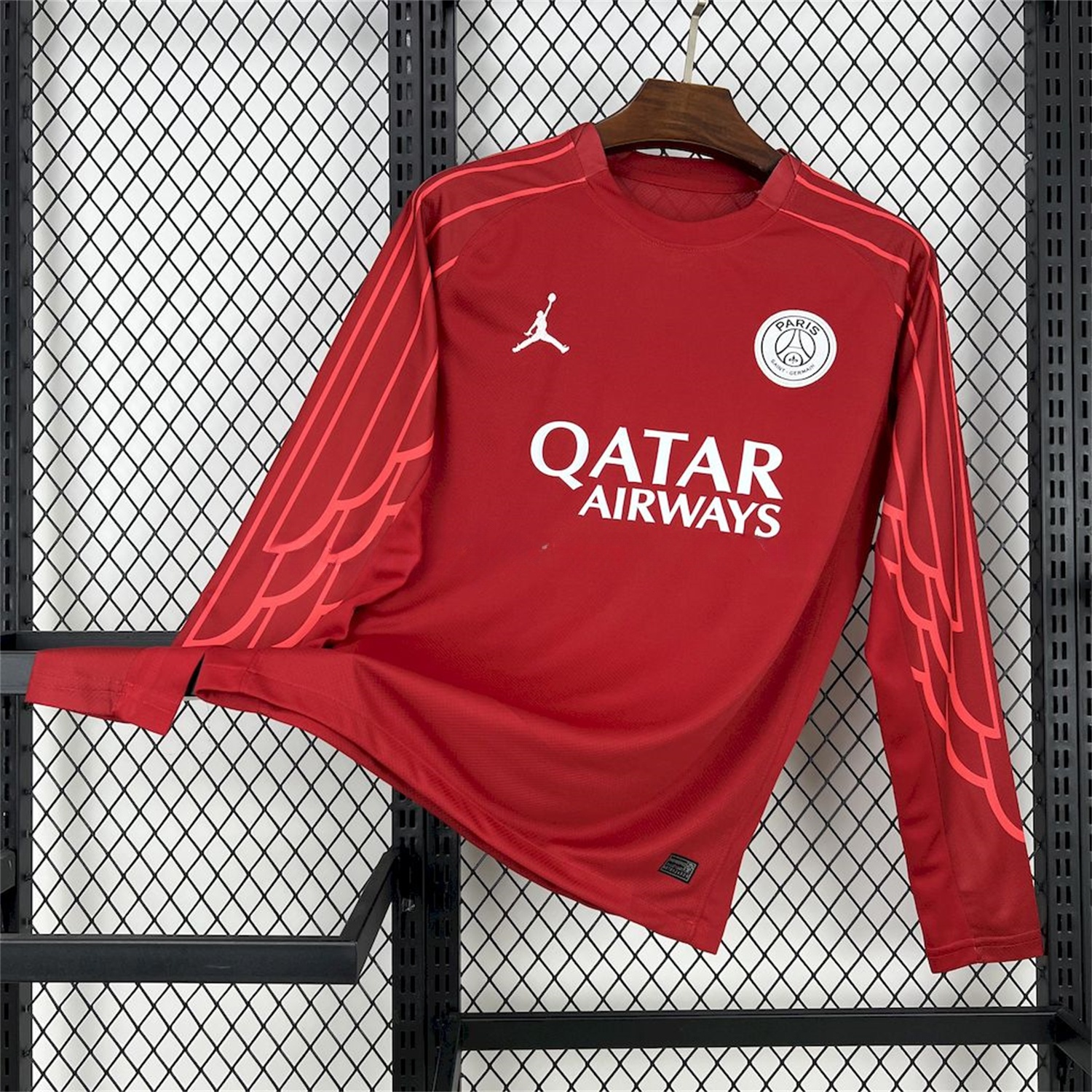 Paris Saint-Germain PSG 24-25 Fourth Goalkeeper Red Long Sleeves Jersey - Fans Version - ManixJersey