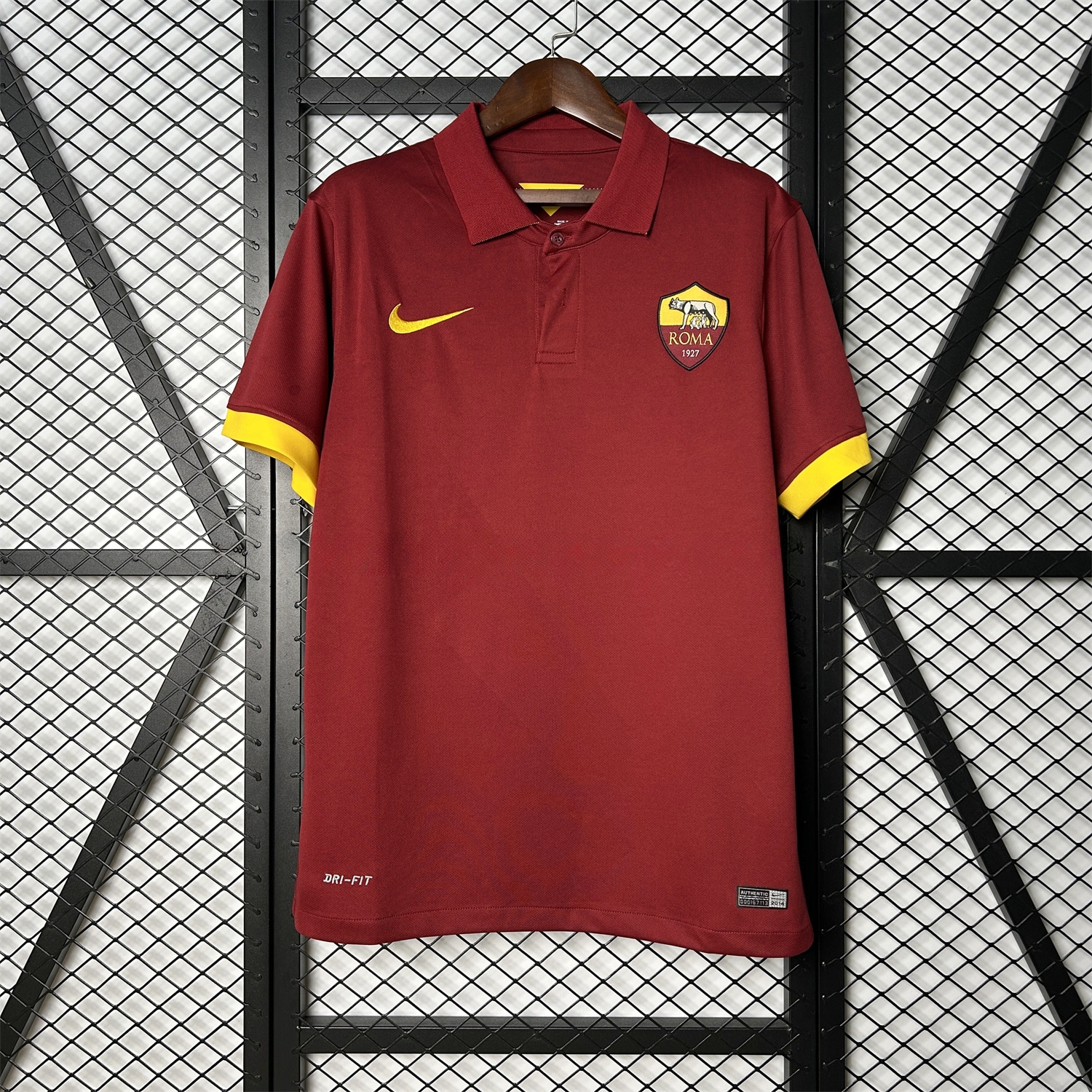 Retro Roma 2014-15 Home Jersey - ManixJersey