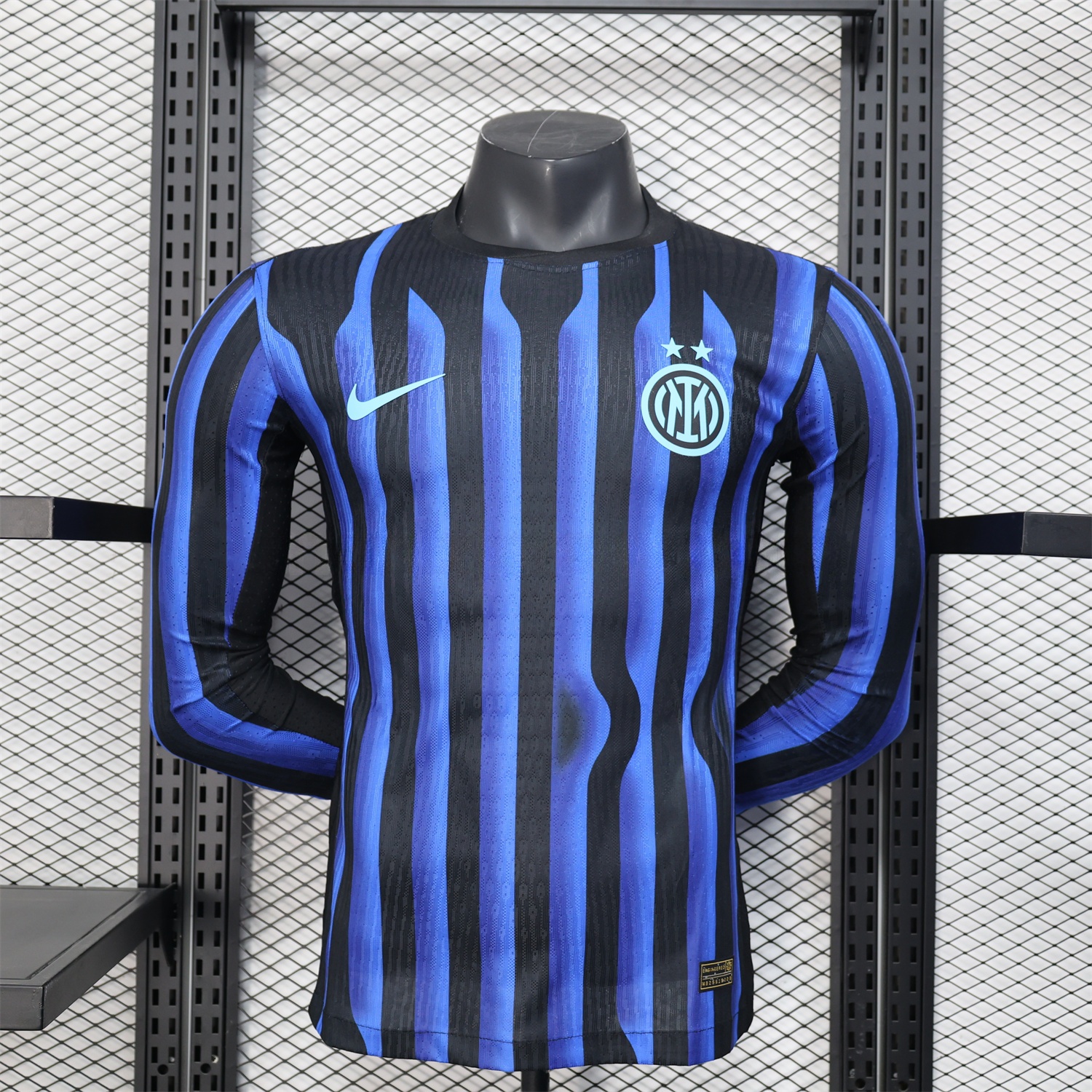 Inter Milan 25-26 Home (Leaked Version) Long Sleeve Jersey - Player Version - ManixJersey