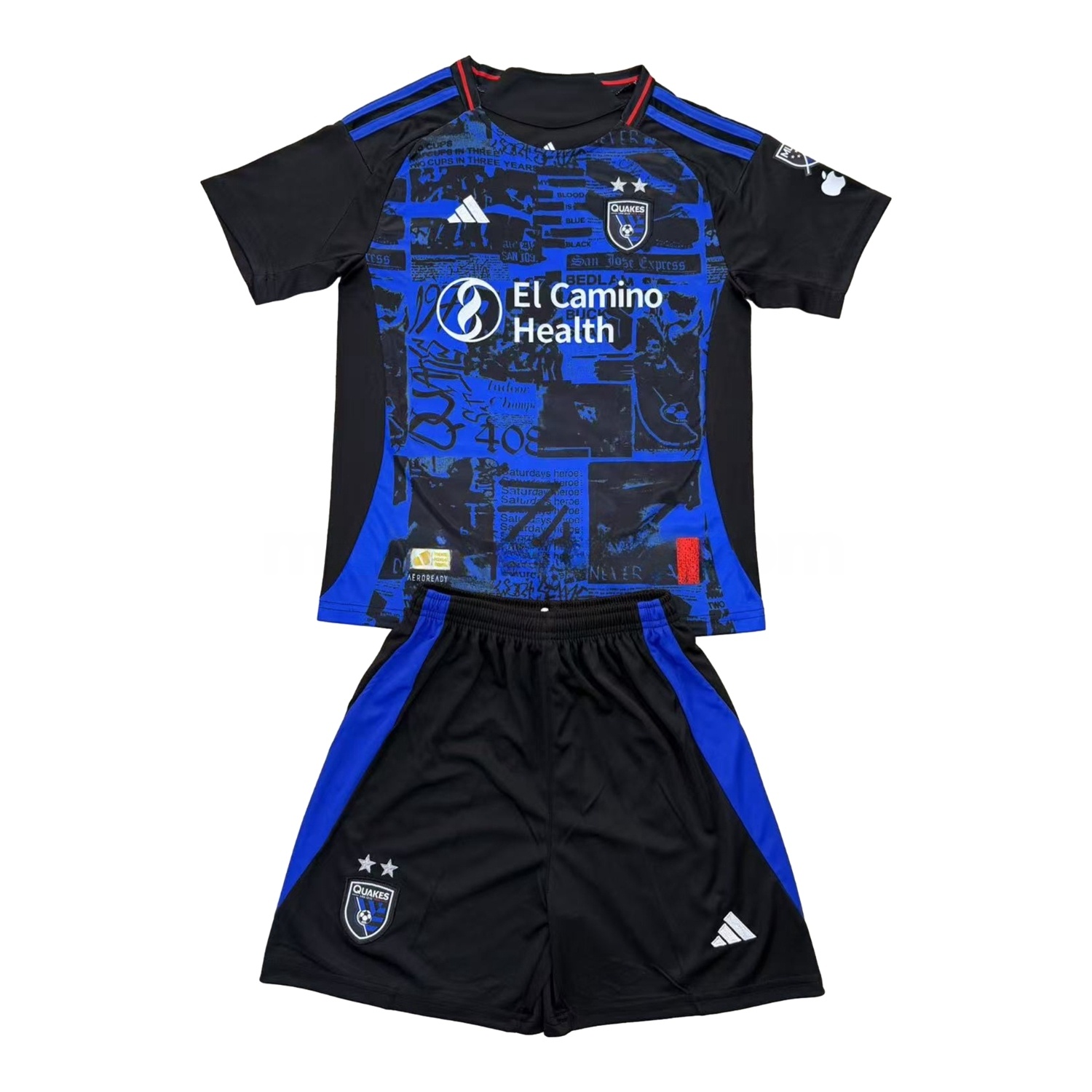 San Jose Earthquakes 25-26 Home Kids Kit - ManixJersey