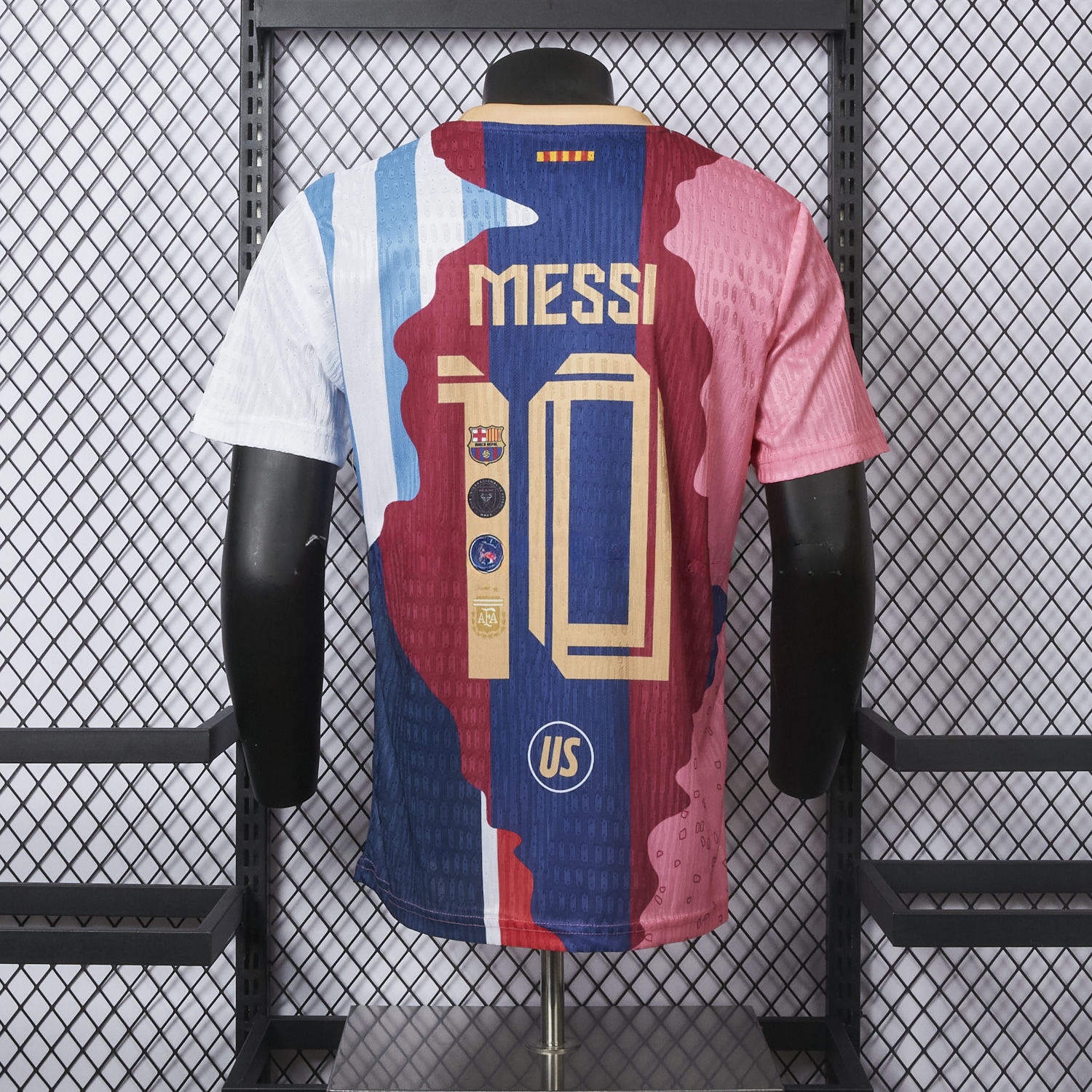 Messi Career Commemorative Jersey - Player Version - Argentina B.A.R.S.A INT M.A.M Paris Saint-Germain PSG - ManixJersey
