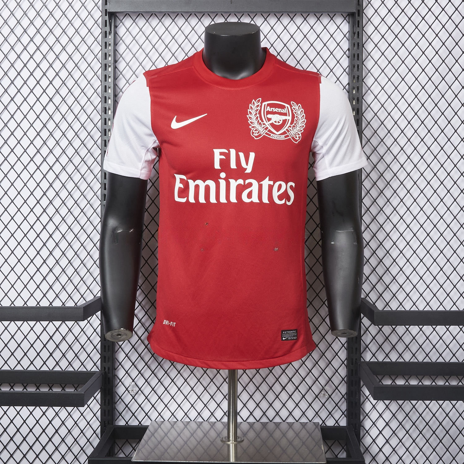 Retro Arsenal 2011-12 Home Jersey - Player Version - ManixJersey