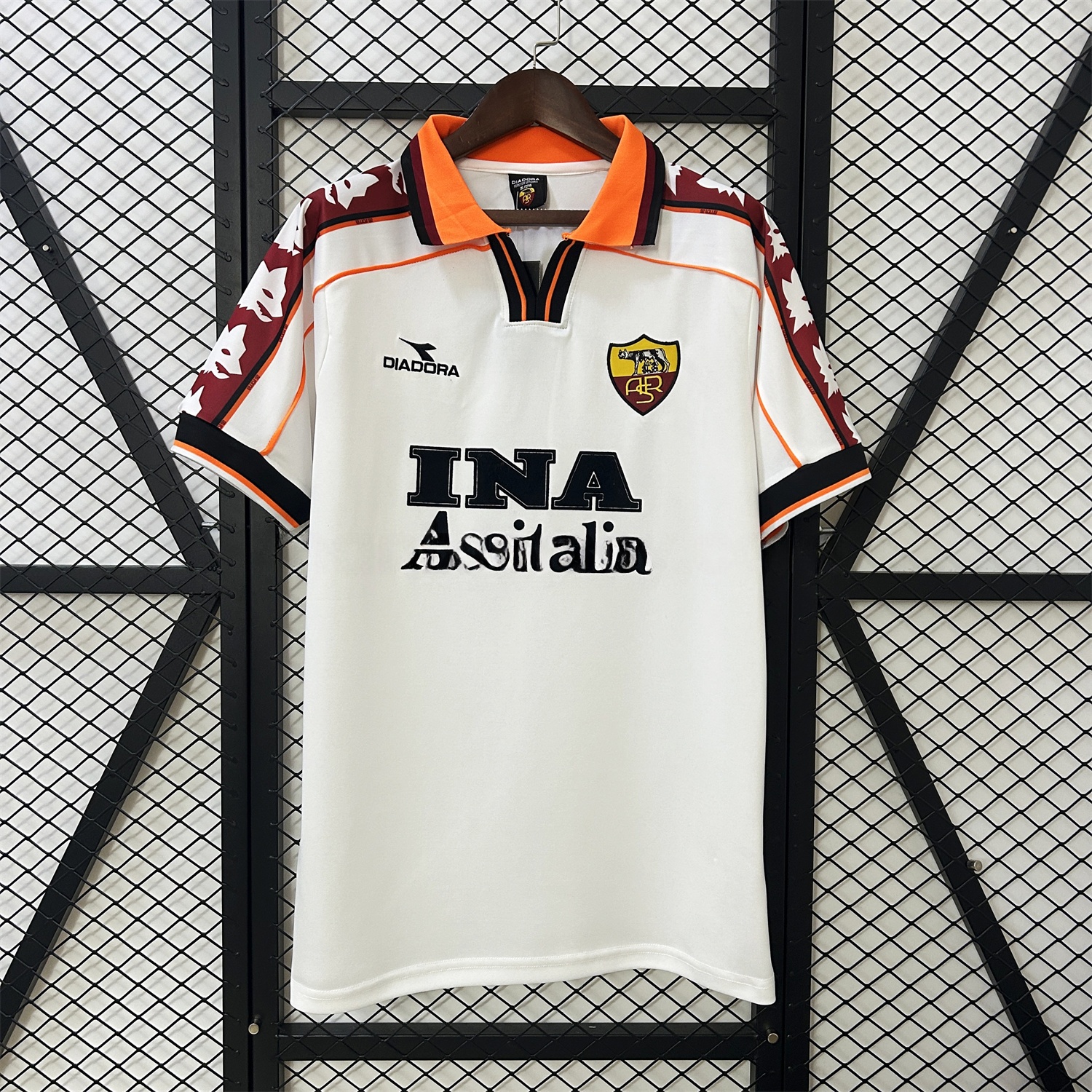 Retro Roma 1998-99 Away Jersey - ManixJersey