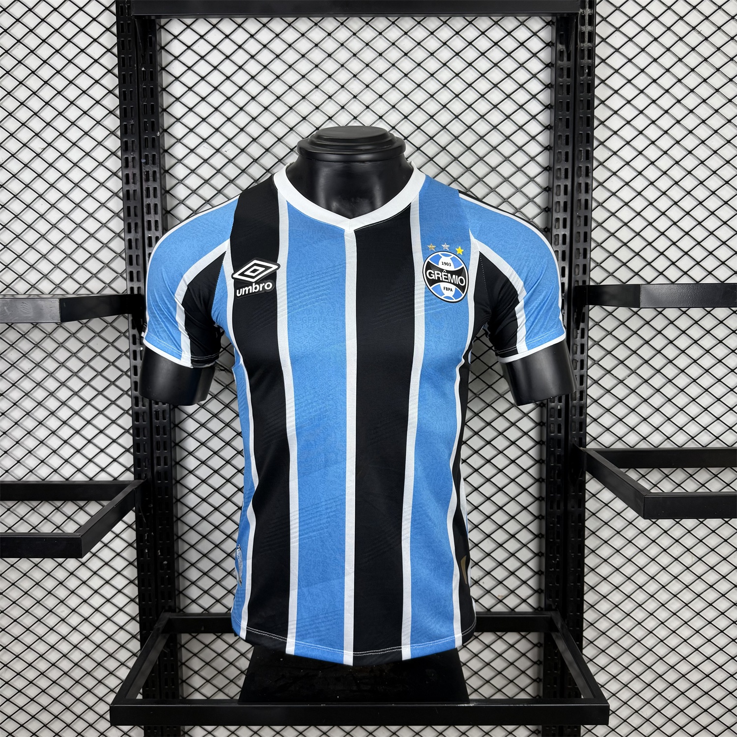Gremio 24-25 Home Unsponsored Jersey - Player Version - ManixJersey