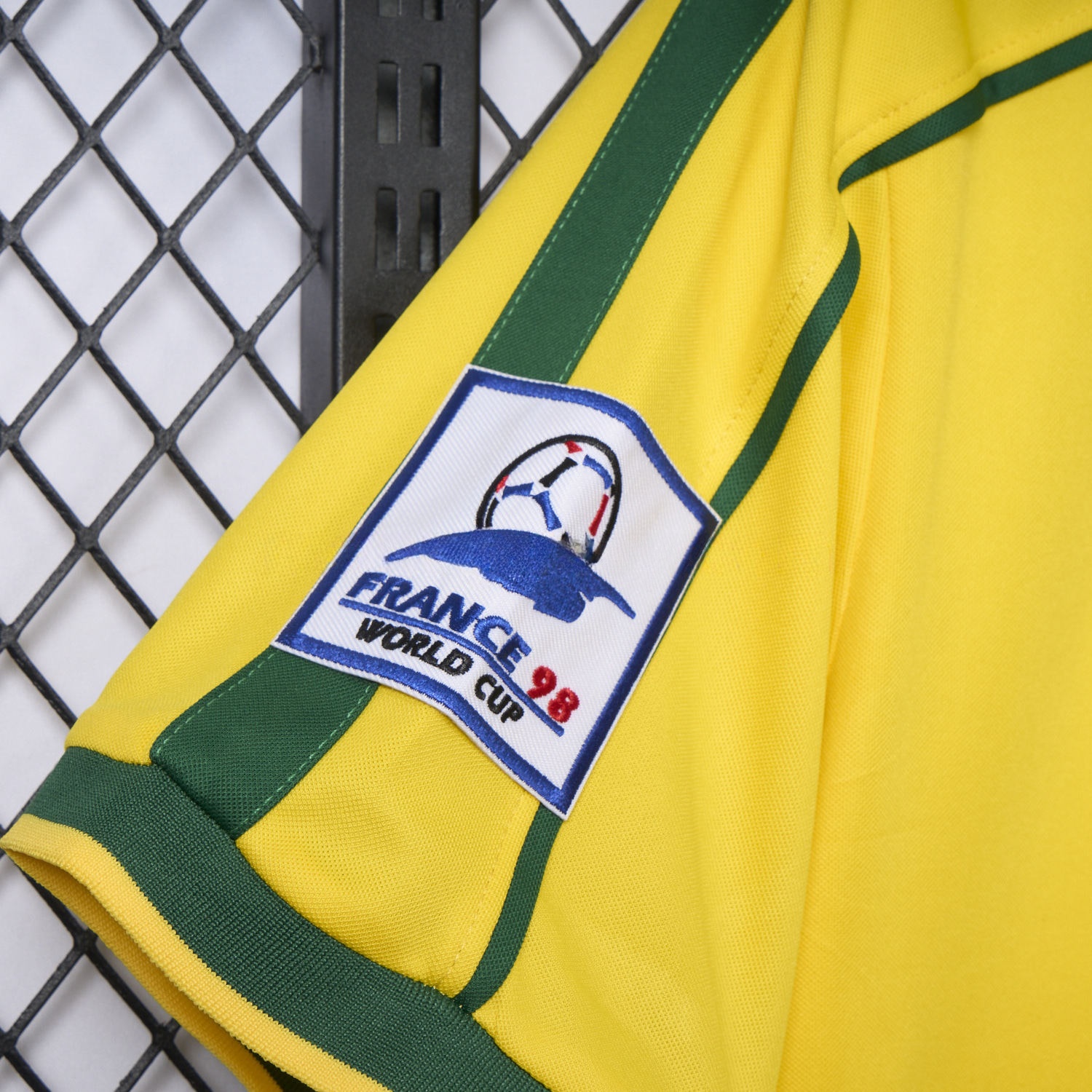 Retro Brazil 1998 Home Jersey - ManixJersey